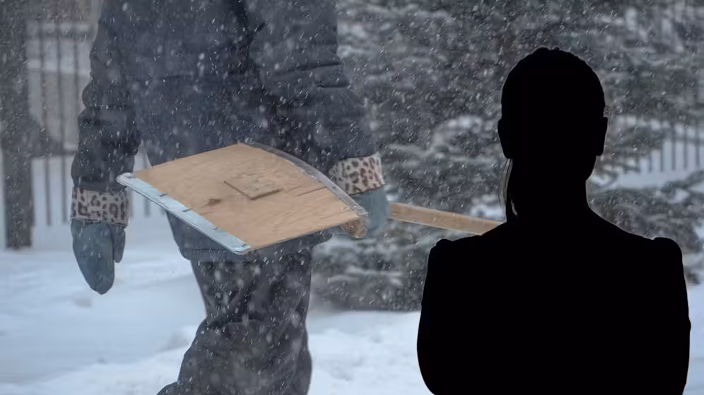 Die Frau soll die Politikerin mit einer Schneeschaufel attackiert haben.