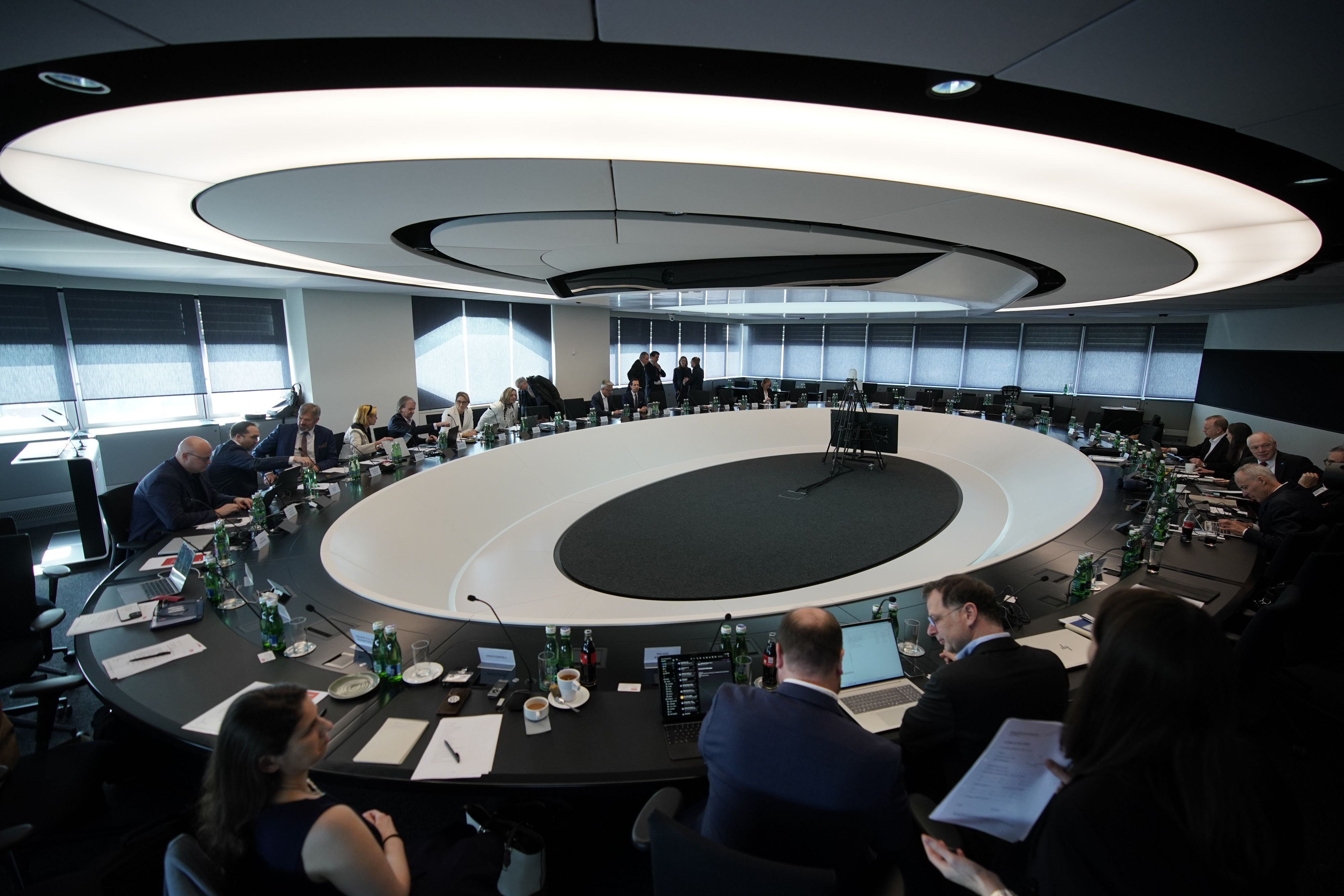 Kurz nach 10 Uhr begann die Sitzung des Stiftungsrats. Archivbild.
