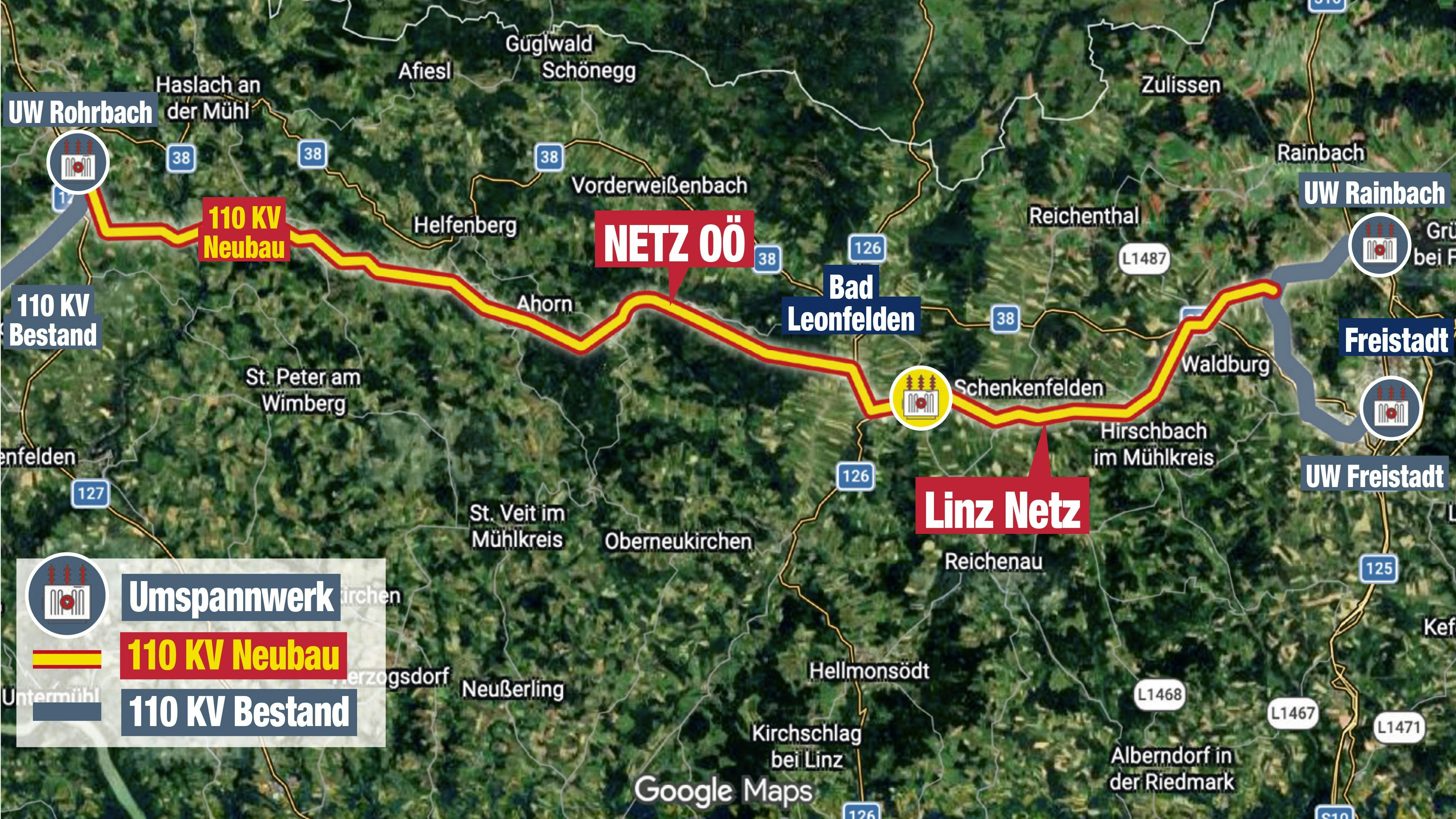 Heute.at - 170 neue Strommasten auf Länge von 40 Kilometern