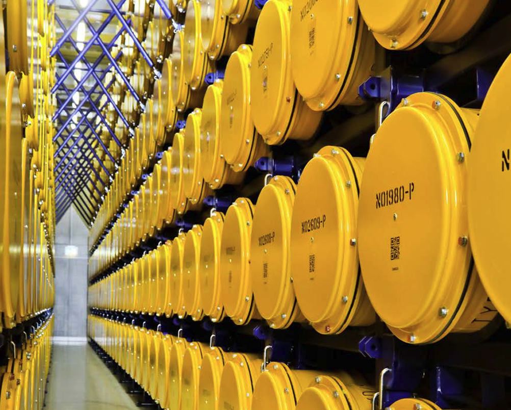 In Seibersdorf (NÖ) lagern mittlerweile 12.000 Fässer mit radioaktivem Abfall.