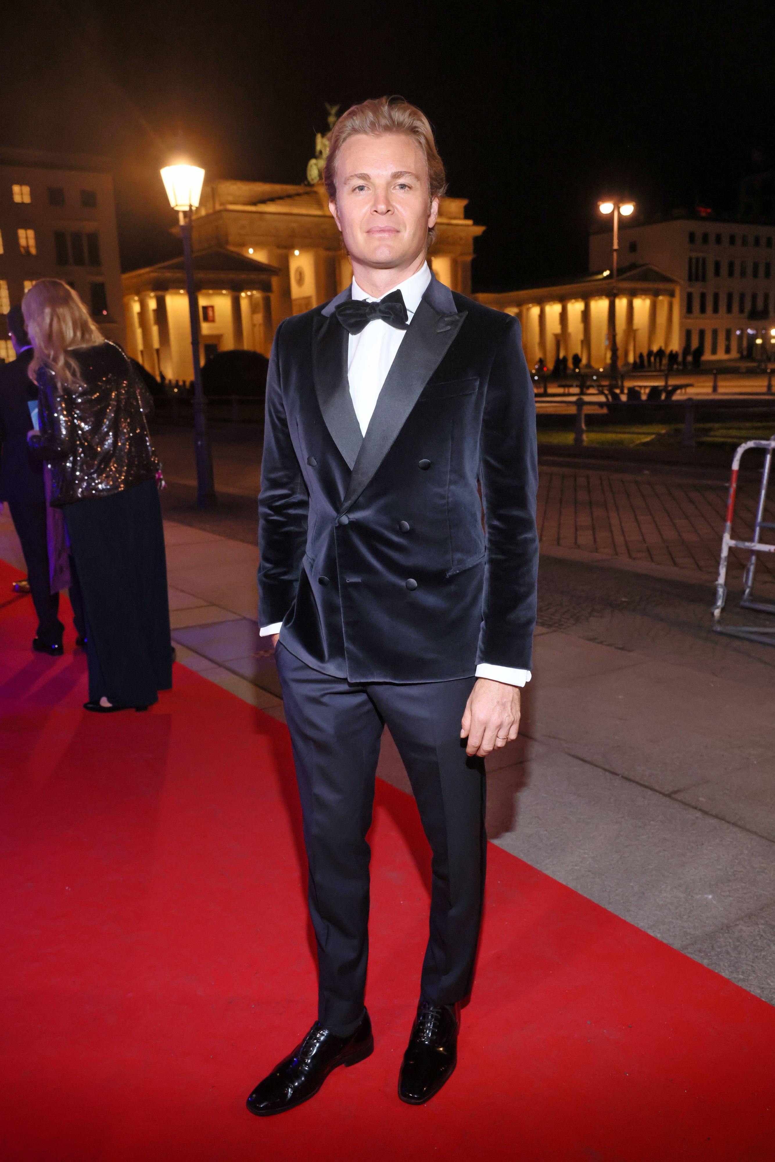 Elegant: Nico Rosberg beim German British Freundship Award in Berlin