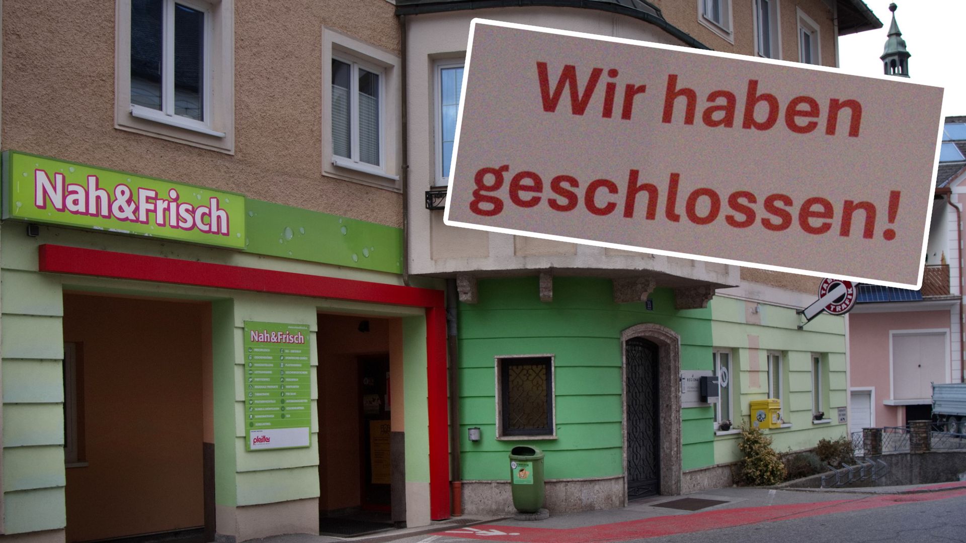 Bitter für Steinbach (Bez. Steyr-Land): Der Nah&Frisch musste zusperren.