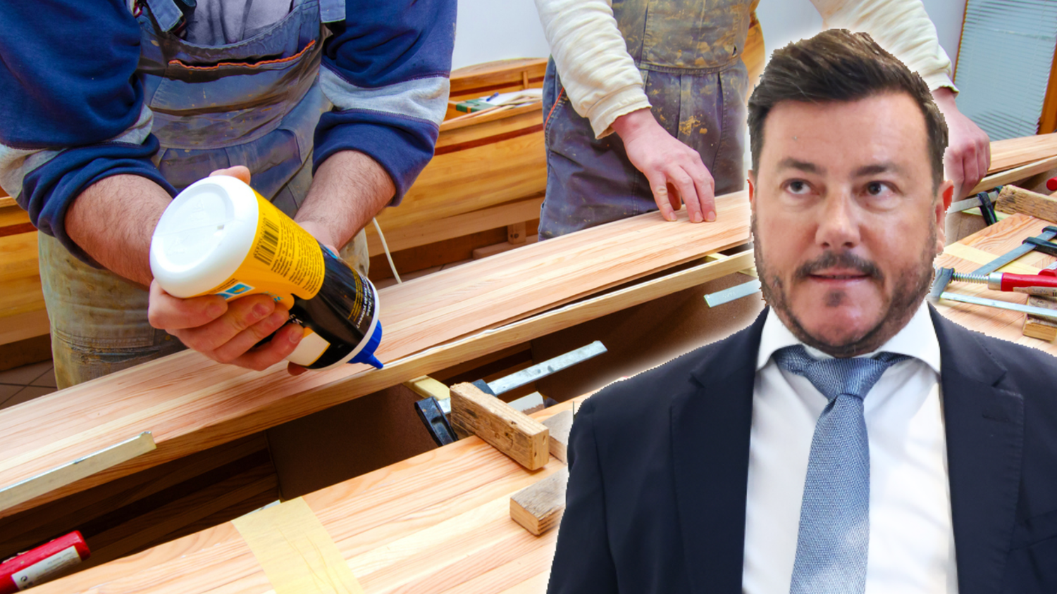 René Benko will Tischler werden. 