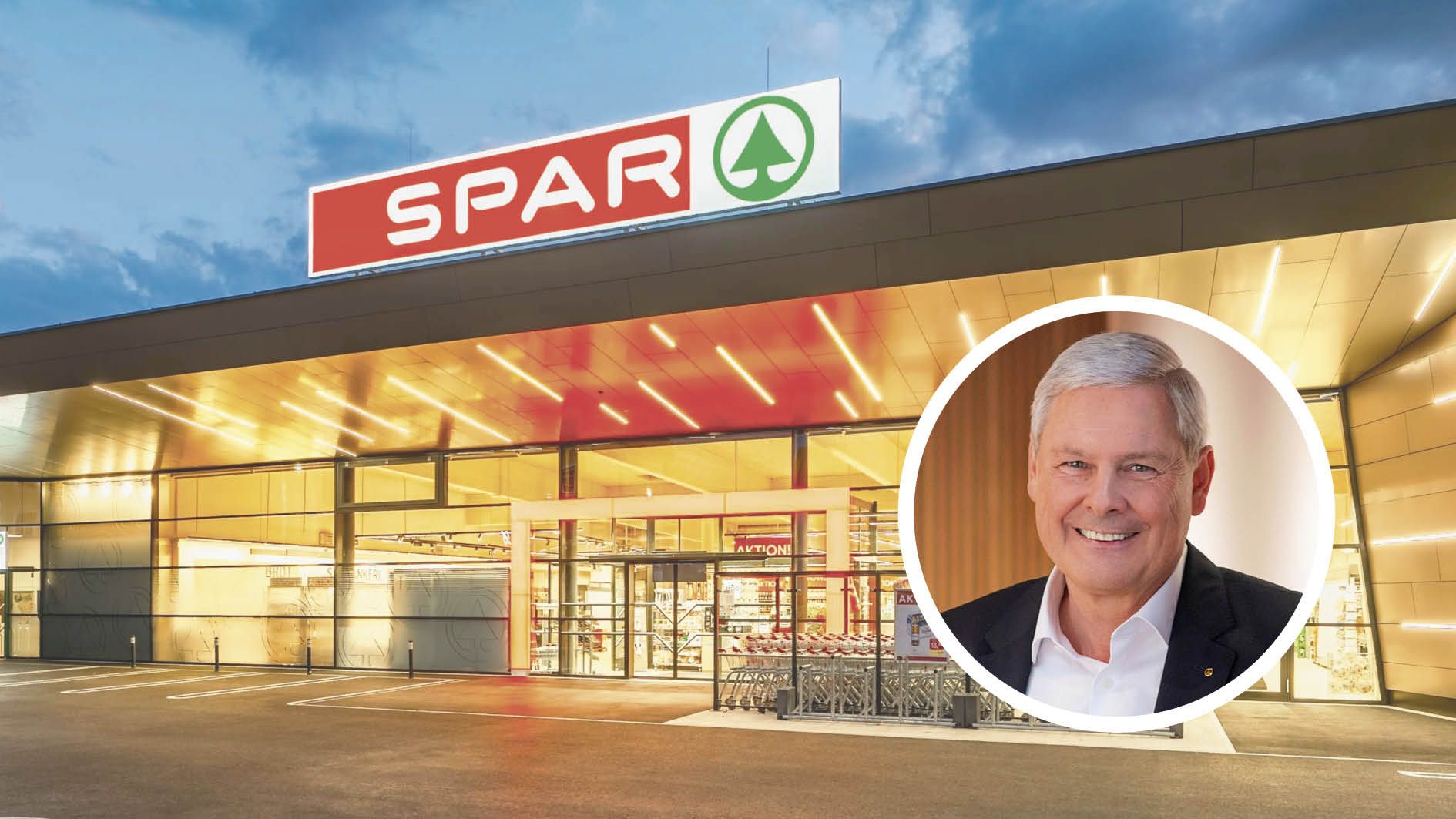 Spar-Vorstandsvorsitzender Hans K. Reisch: Allein heuer fließen 800 Millionen Euro in Expansion und Modernisierung.