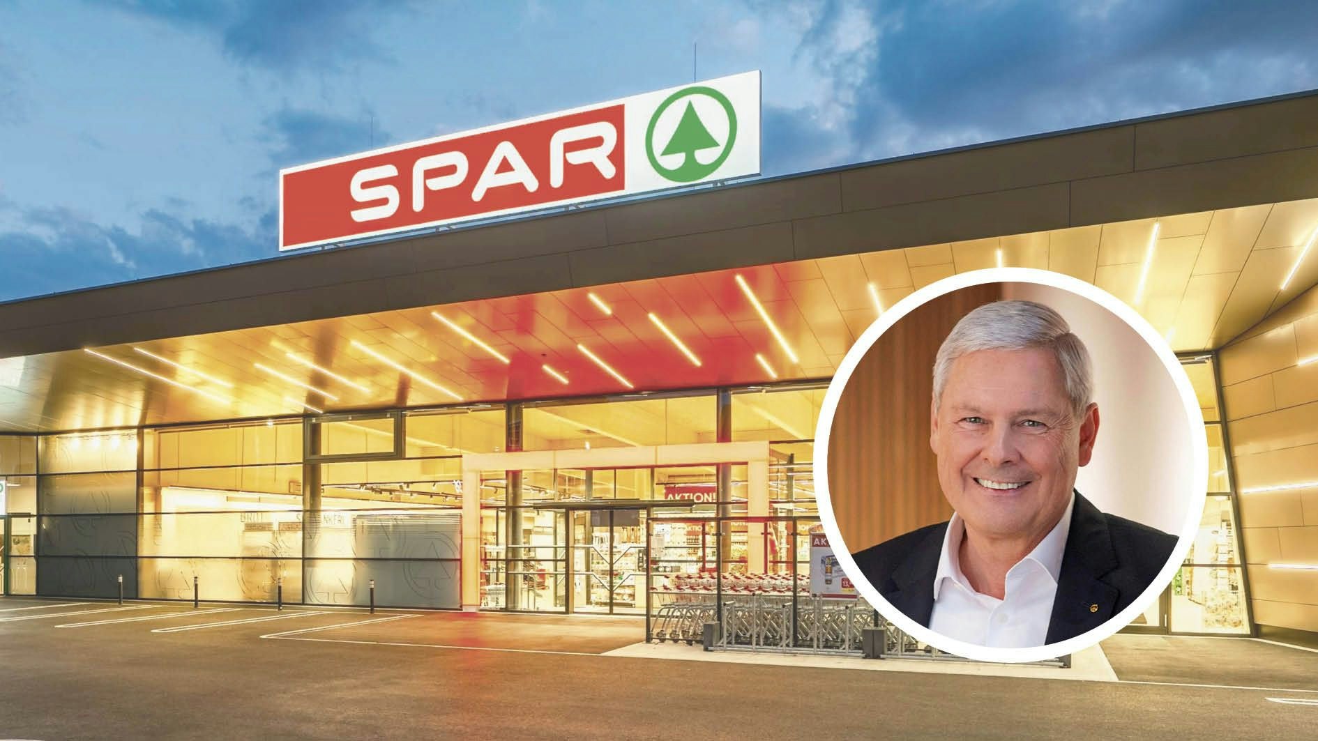 Spar-Vorstandsvorsitzender Hans K. Reisch: Allein heuer fließen 800 Millionen Euro in Expansion und Modernisierung.