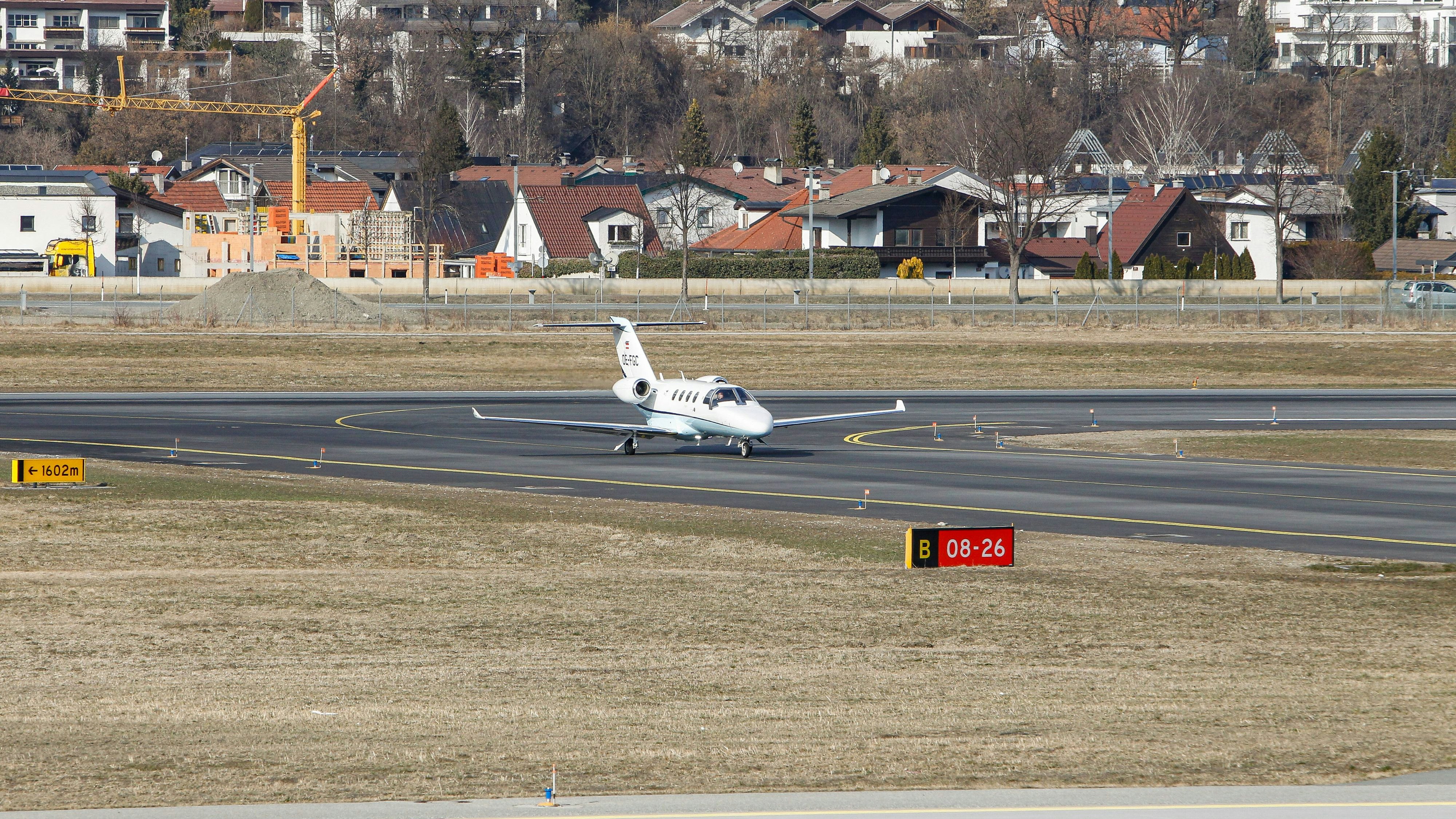 Der Vorfall ereignete sich am Flughafen Innsbruck.