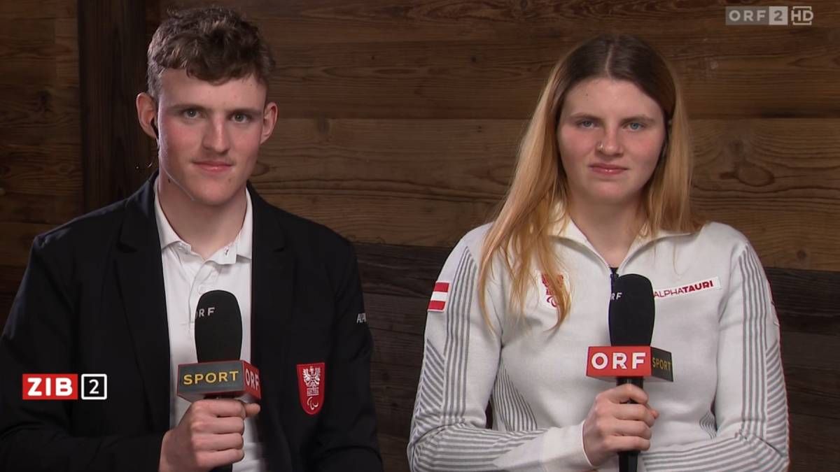 Johannes Aigner und seine Schwester Veronika Aigner. 