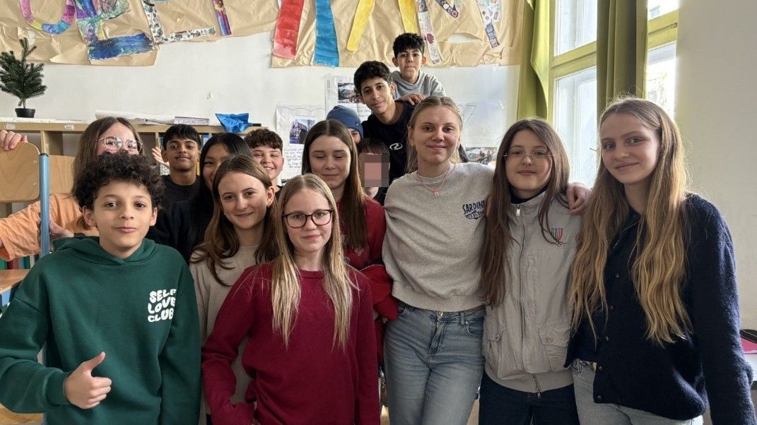 "Alle irgendwie Handysüchtig": Diese Schüler der 3D versuchen drei Wochen durchzuhalten.