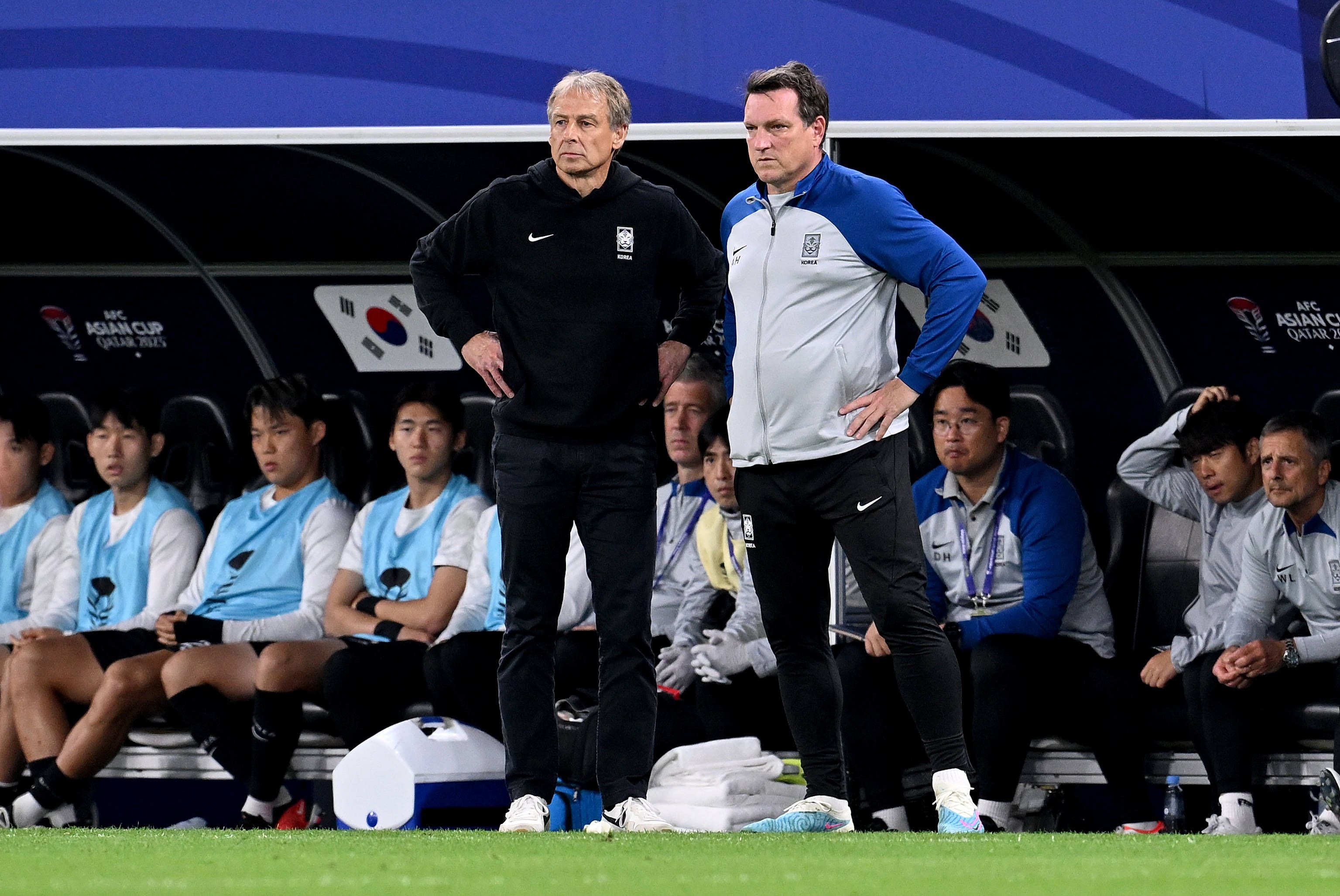 Jürgen Klinsmann und Andreas Herzog.