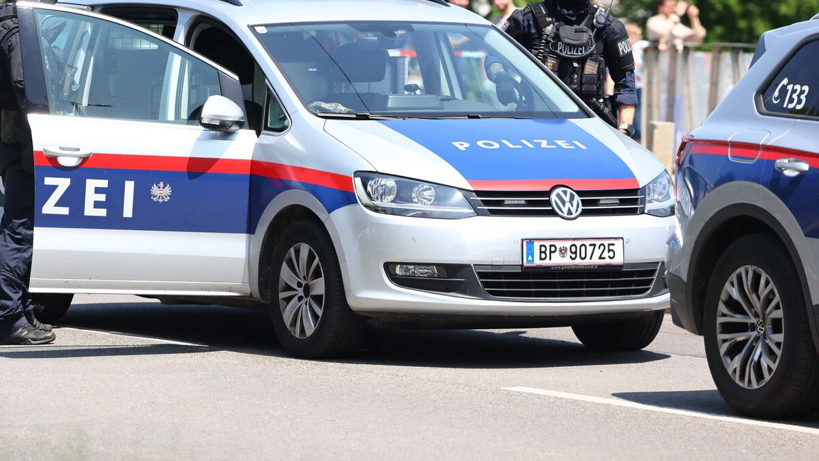 Archivbild eines Polzeieinsatzes in Wien. 