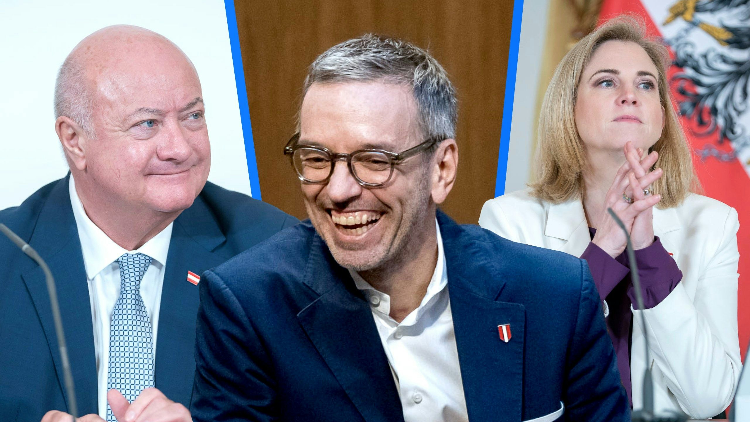 Im "Heute"-Politbarometer sind drei Parteichefs klar vorne.