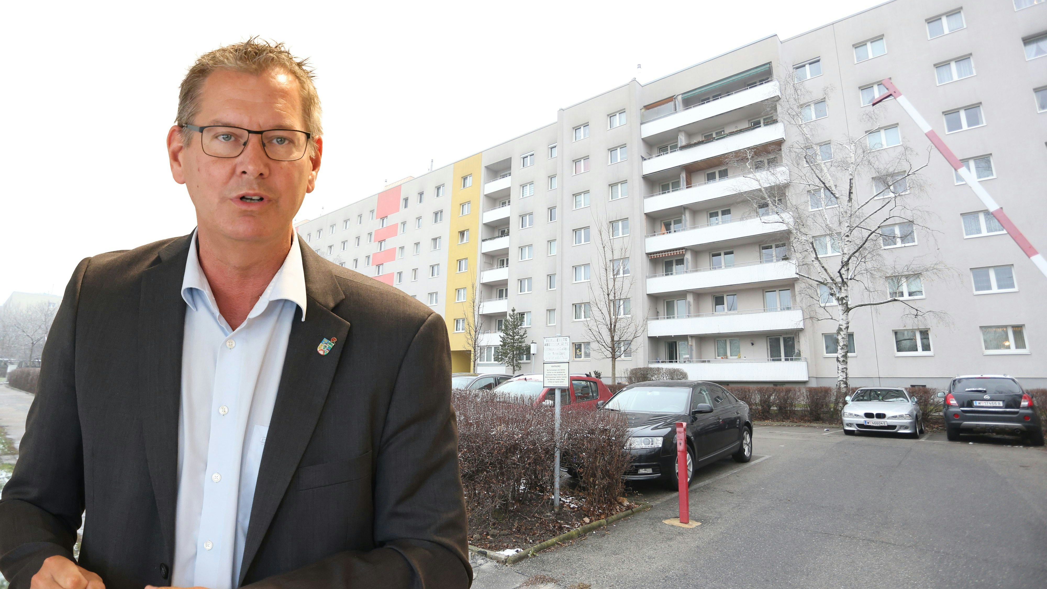 Probleme in der Großfeldsiedlung: Bezirksvorsteher Georg Papai (SP) reagierte sofort. 