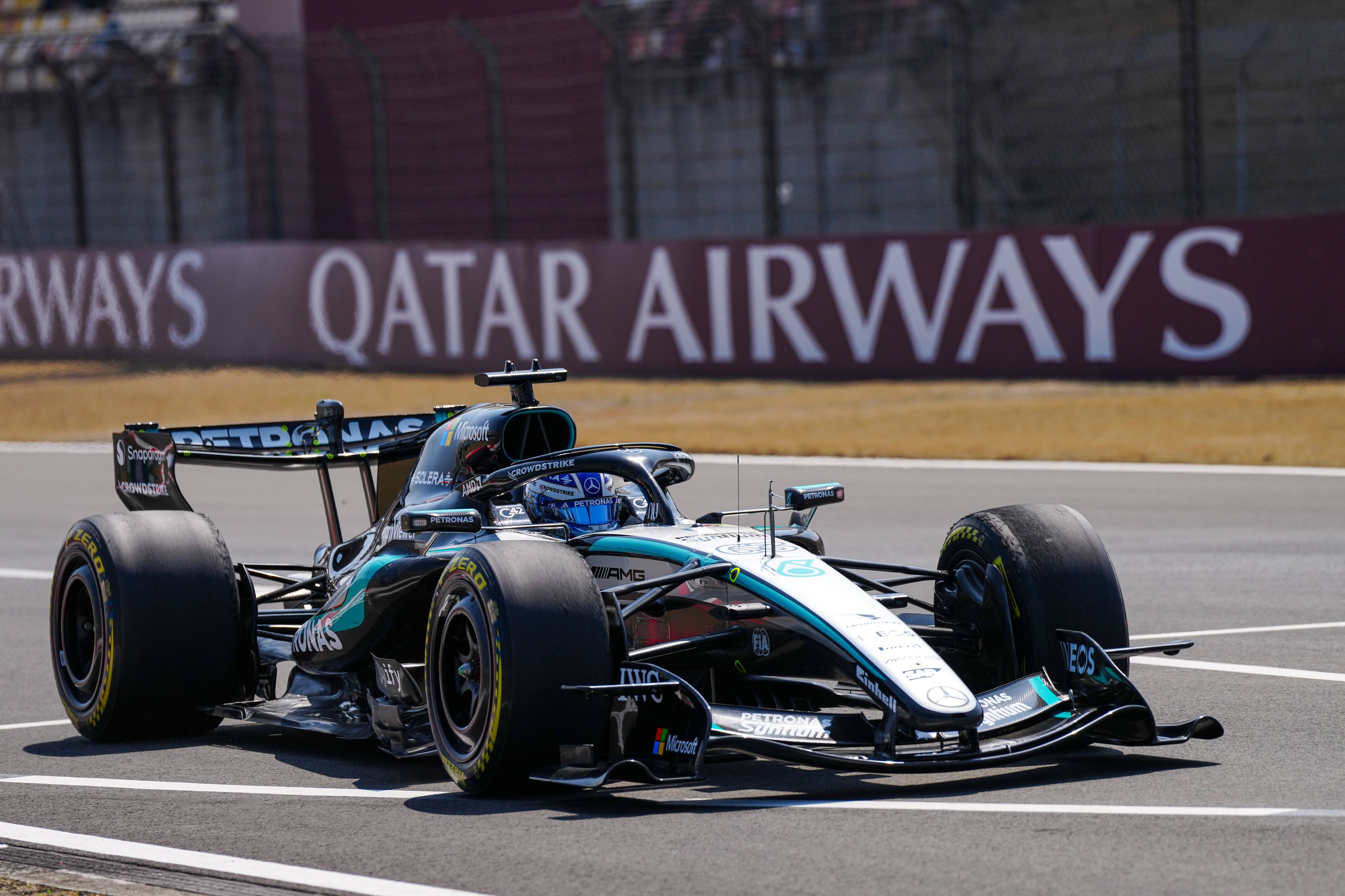 George Russell ist der schnellste Fahrer.