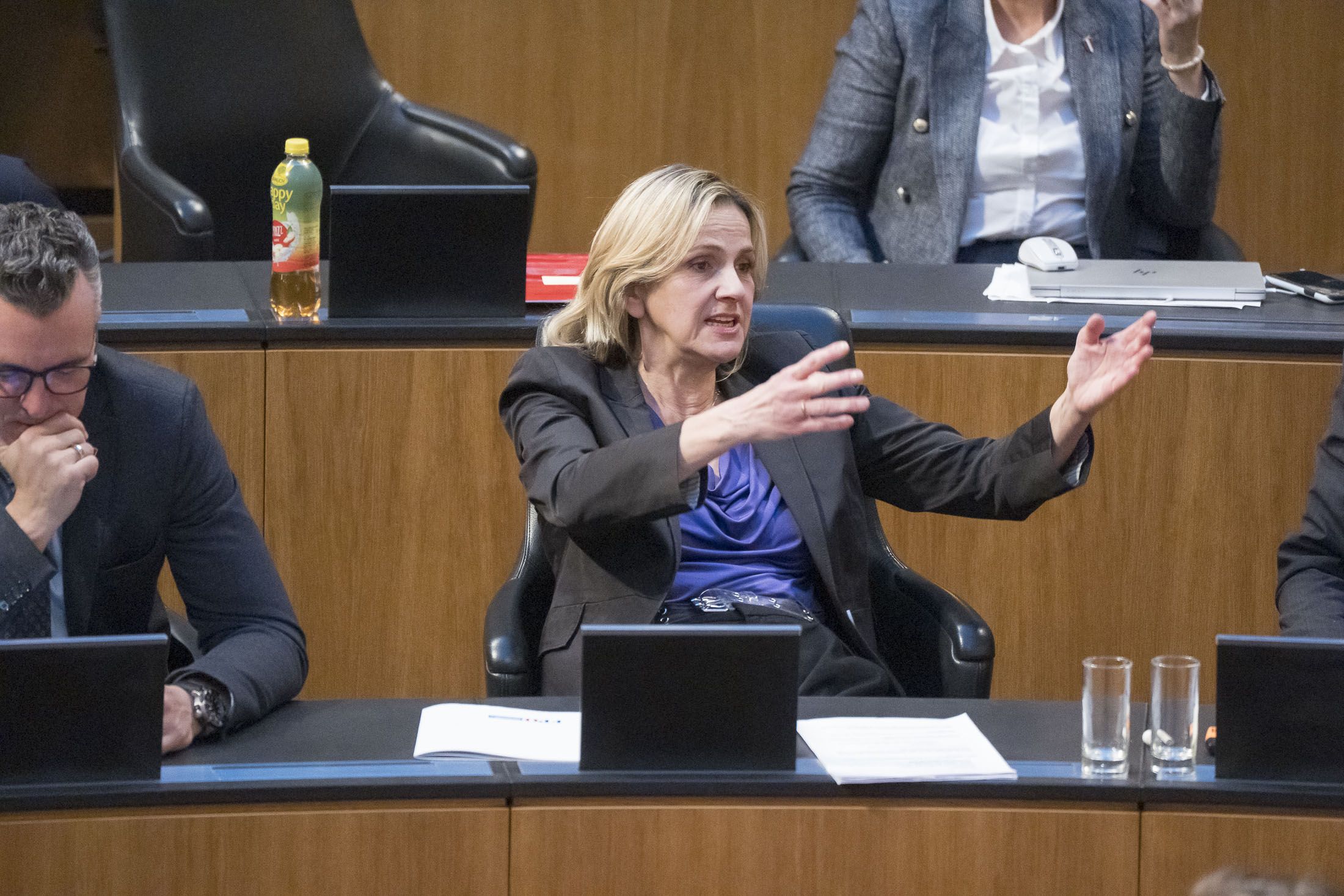 FPÖ-Sozialsprecherin Dagmar Belakowitsch findet kein Gefallen am 