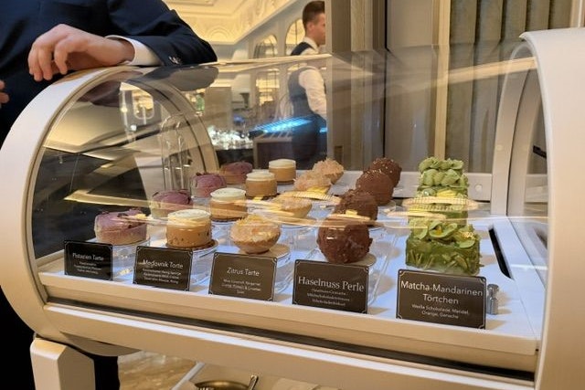 Der Dessertwagen in seiner vollen Größe