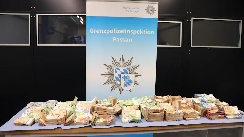 Das Bargeld wurde sichergestellt.