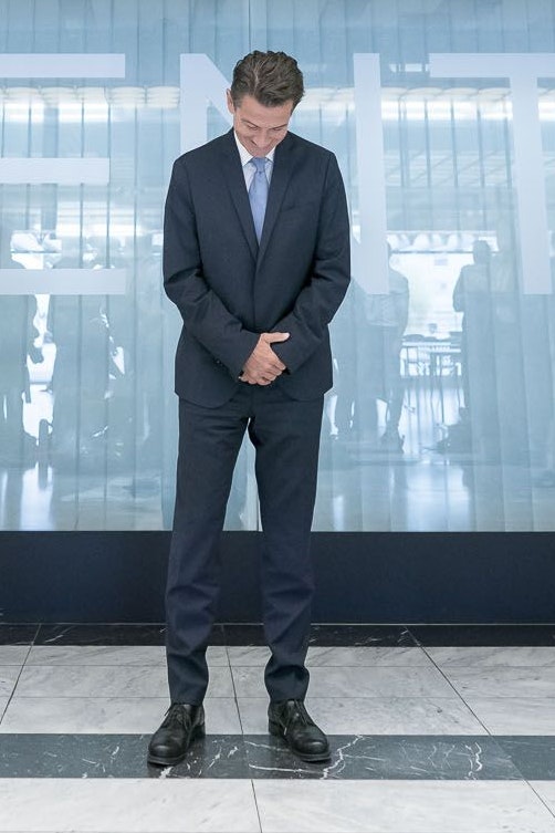 Zeit im Sittenbild: ORF-Generaldirektor Roland Weißmann steht im ORF-Zentrum im Zentrum