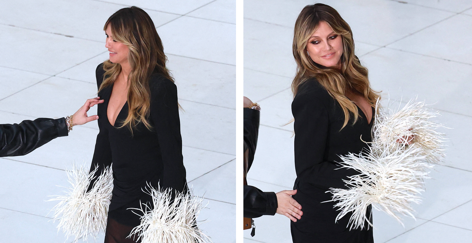 Dieser Herr versohlt Heidi Klum den Hintern – doch Model klatscht sofort zurück!