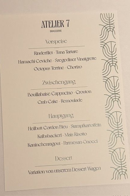 Das Menü kreiert von Thomas Seifried fürs CuiCon-Kost-Theater "Testen mit den Besten"