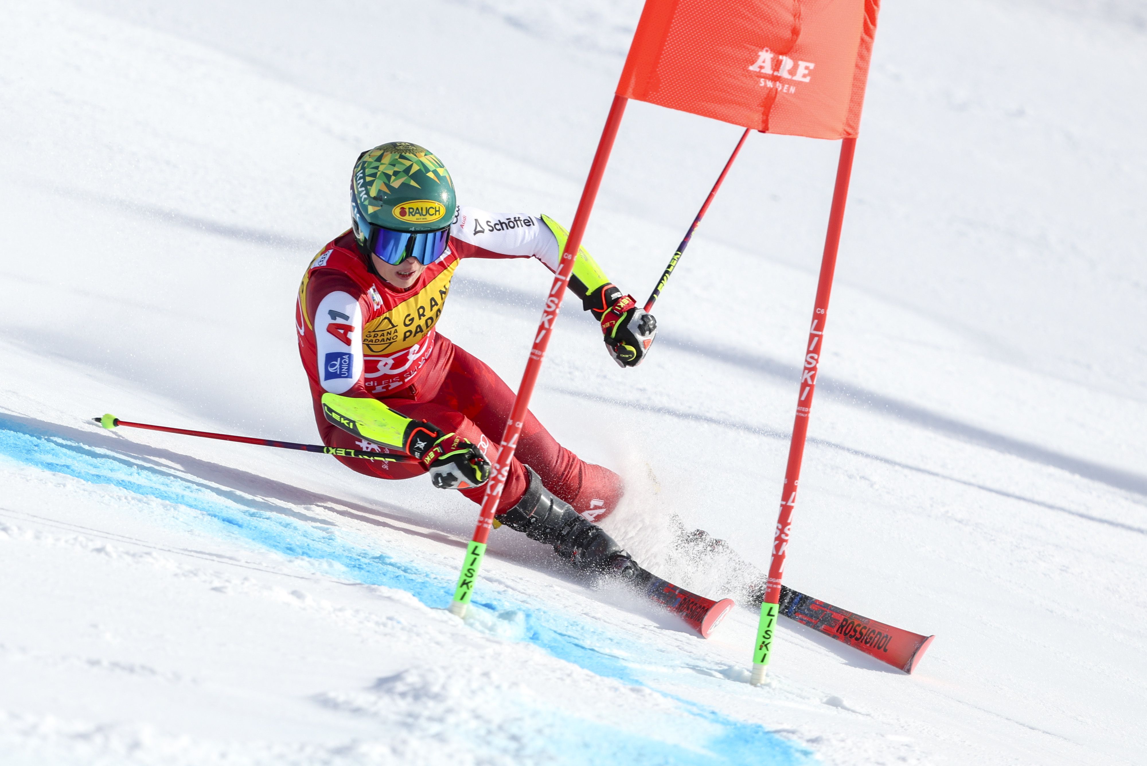 Julia Scheib im Einsatz.