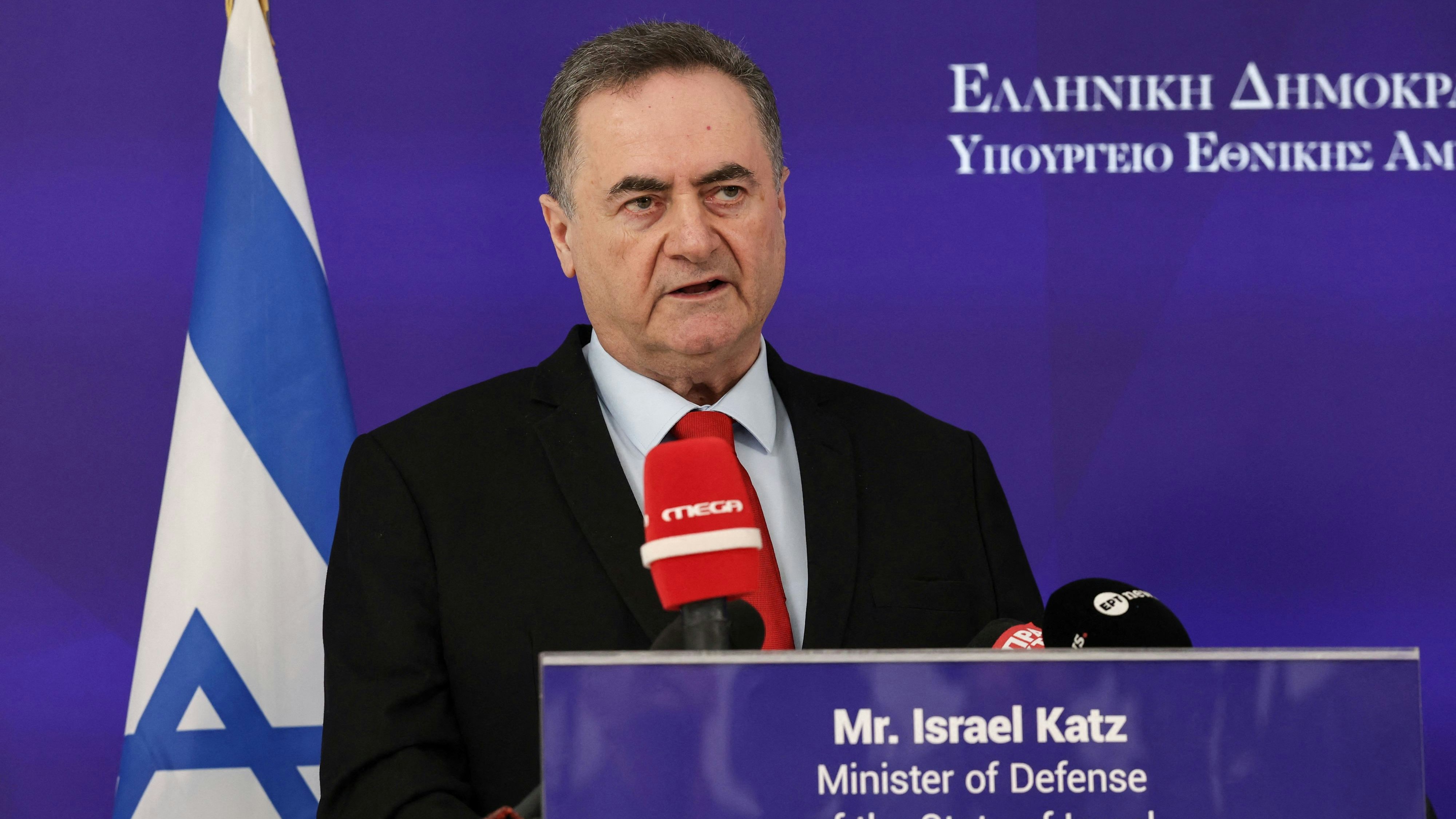 Israel Katz spricht von einer "entscheidenden Phase" des Krieges gegen den Iran. 