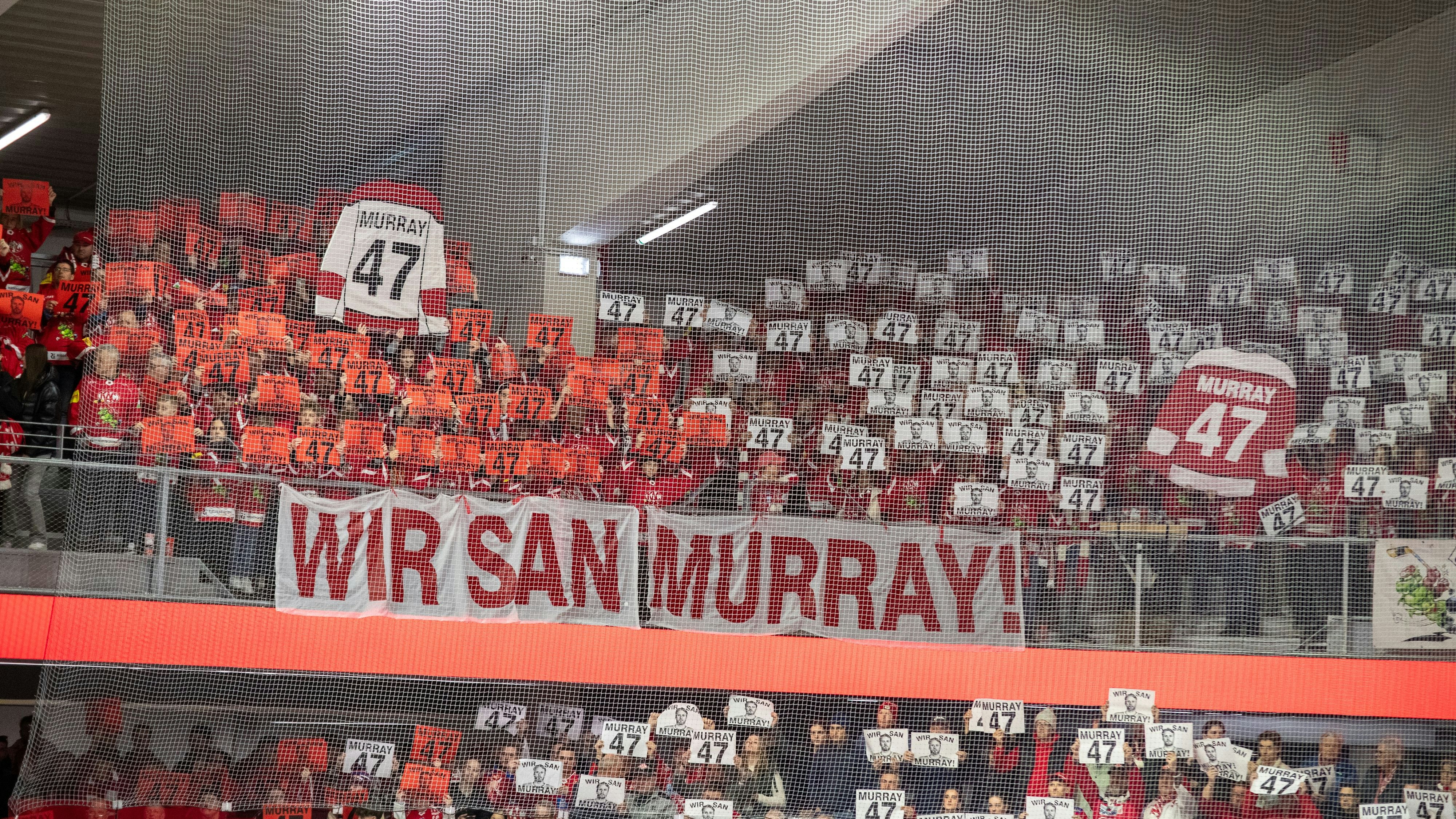 Die KAC-Fans stehen Jordan Murray und seinen Angehörigen in der schweren Zeit bei.