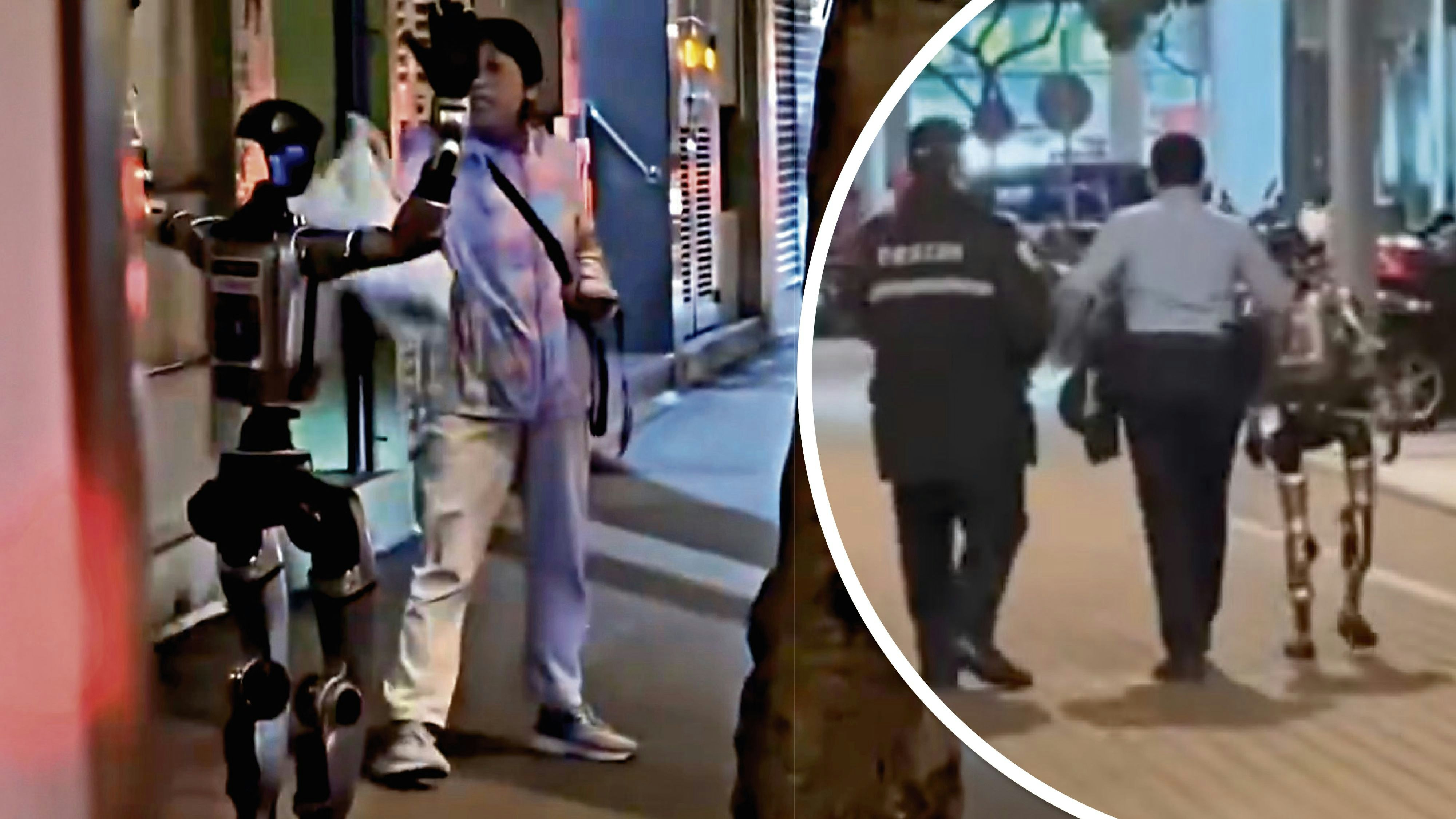 Humanoider Roboter Unitree "G1" erschreckte Frau in Macao - Polizei schritt ein