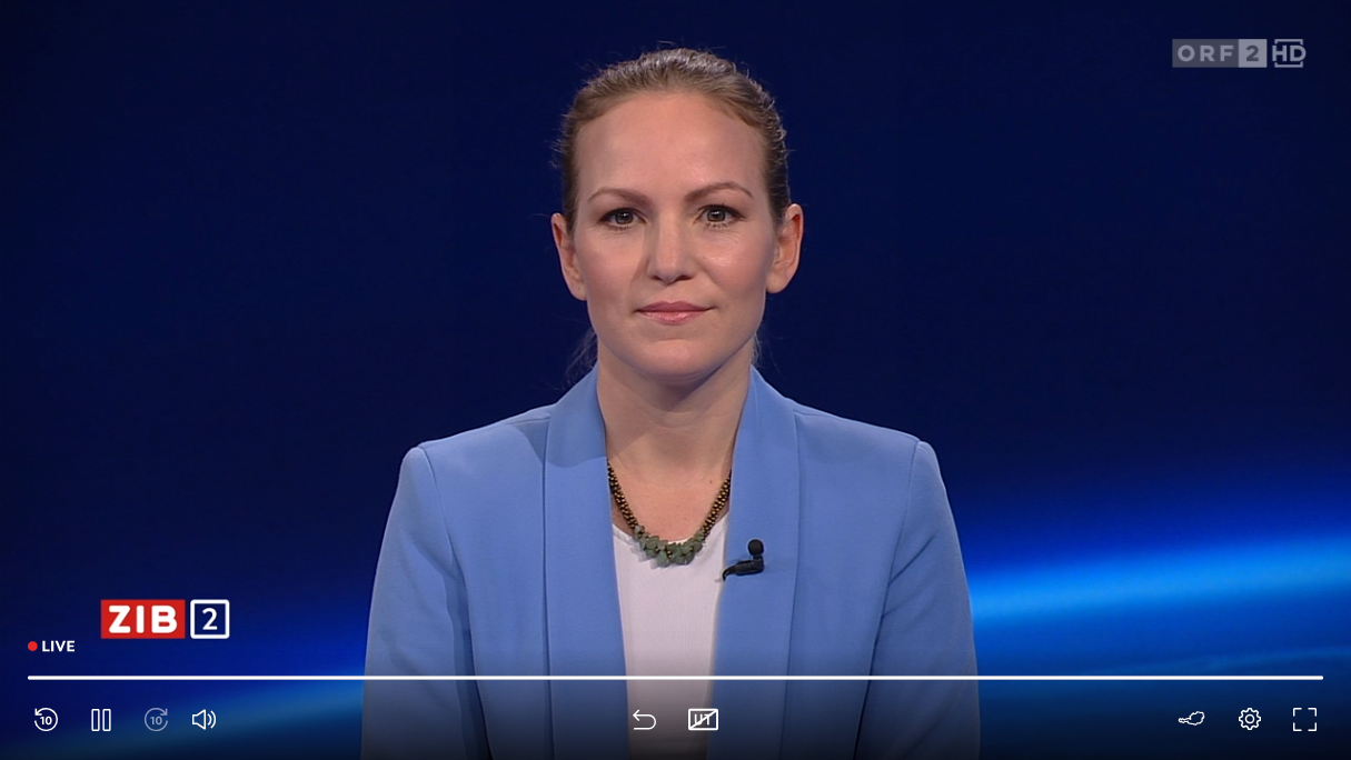 Die Generaldirektorin der Bundeswettbewerbsbehörde (BWB), Natalie Harsdorf, in der ORF-