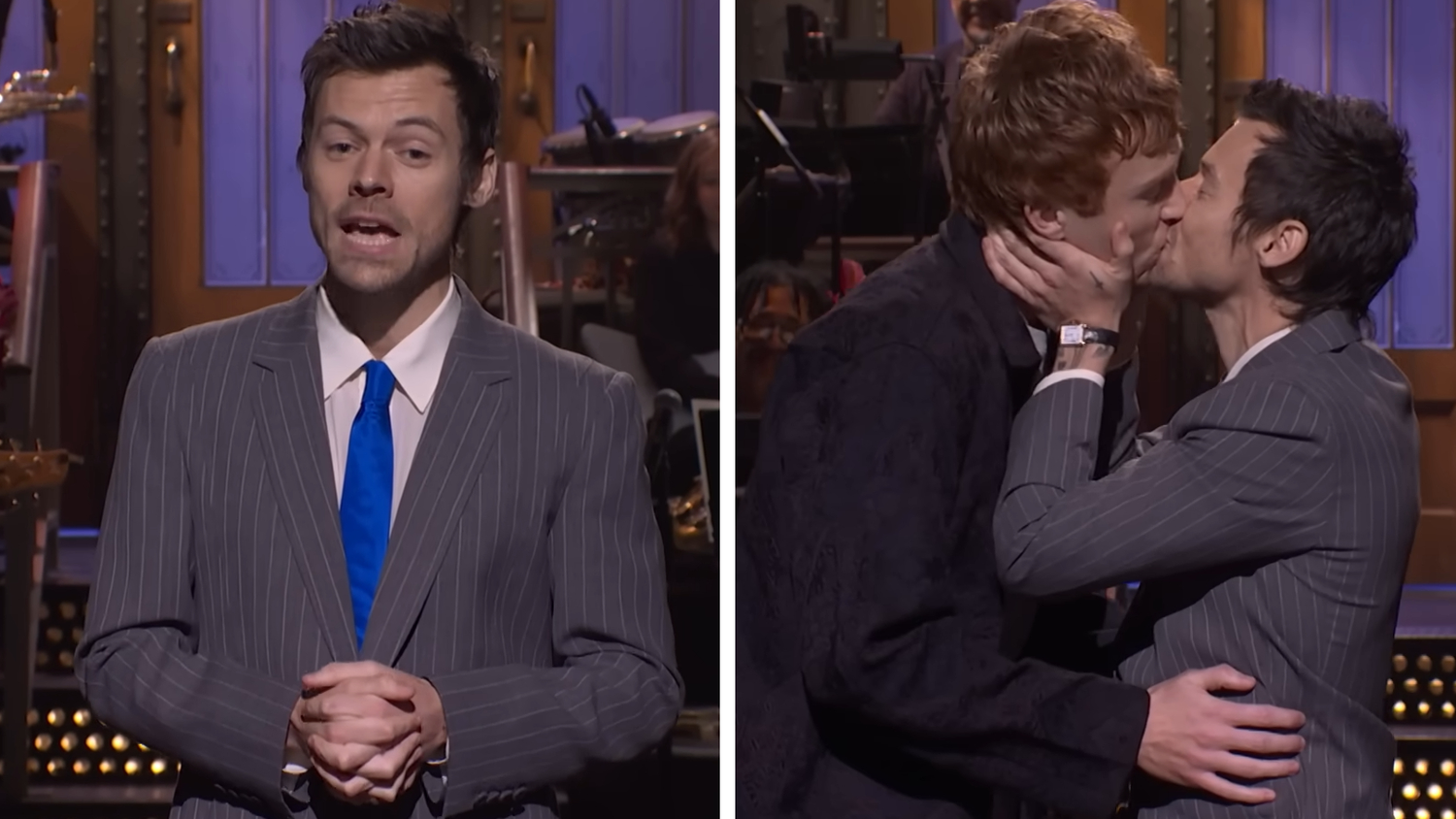 Harry Styles küsste bei 