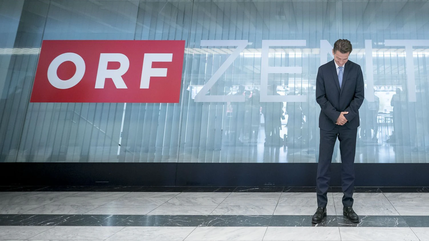Zeit im Sittenbild: ORF-Generaldirektor Roland Weißmann steht im ORF-Zentrum im Zentrum