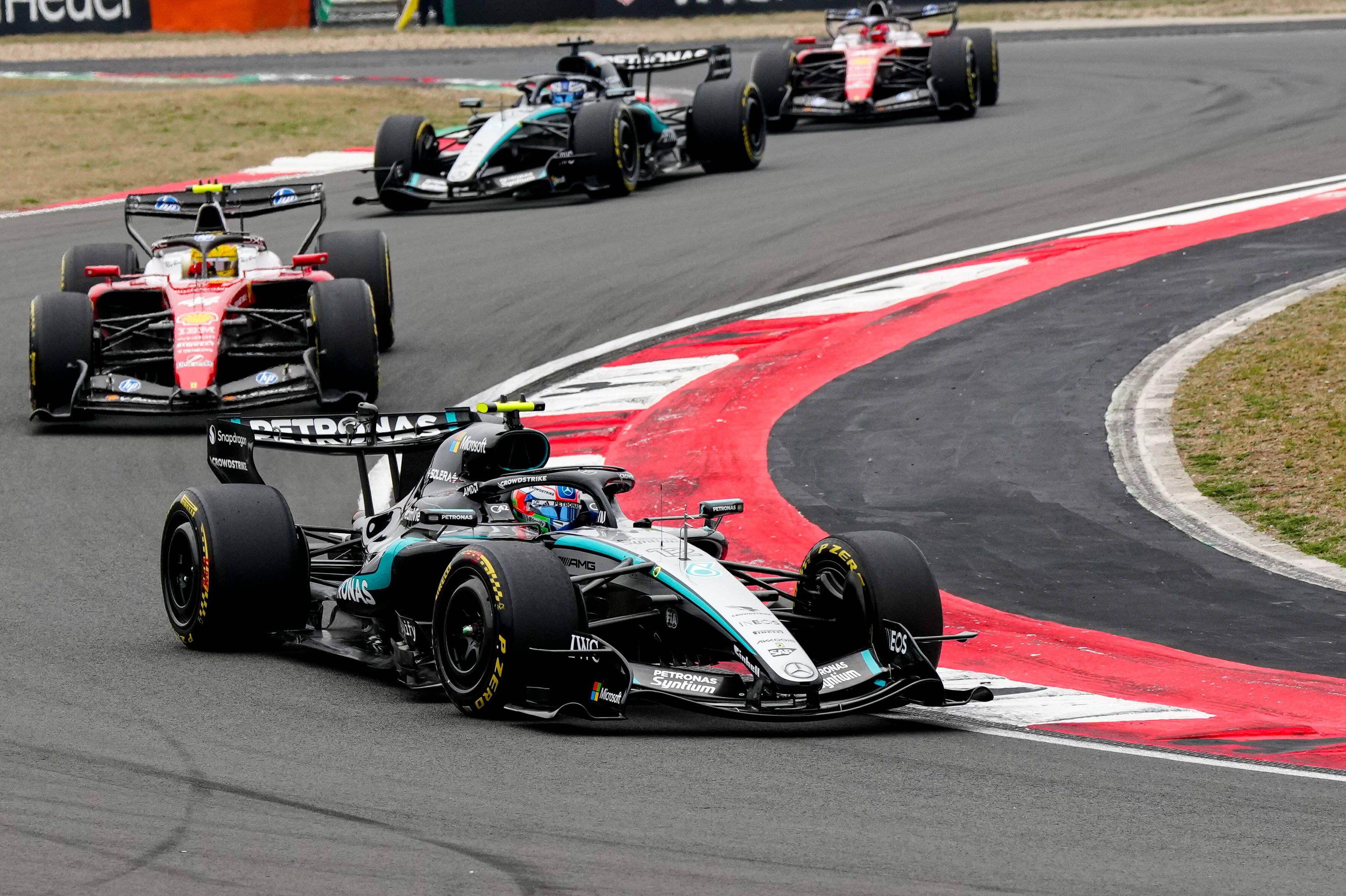 Kimi Antonelli fuhr in Shanghai zu seinem ersten Karrieresieg. 