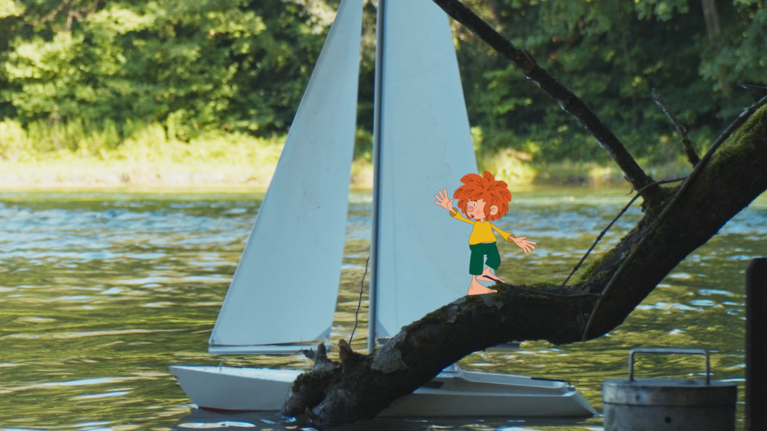 Pumuckl ahoi! Der Kobold erlebt Abenteuer im echten Leben.