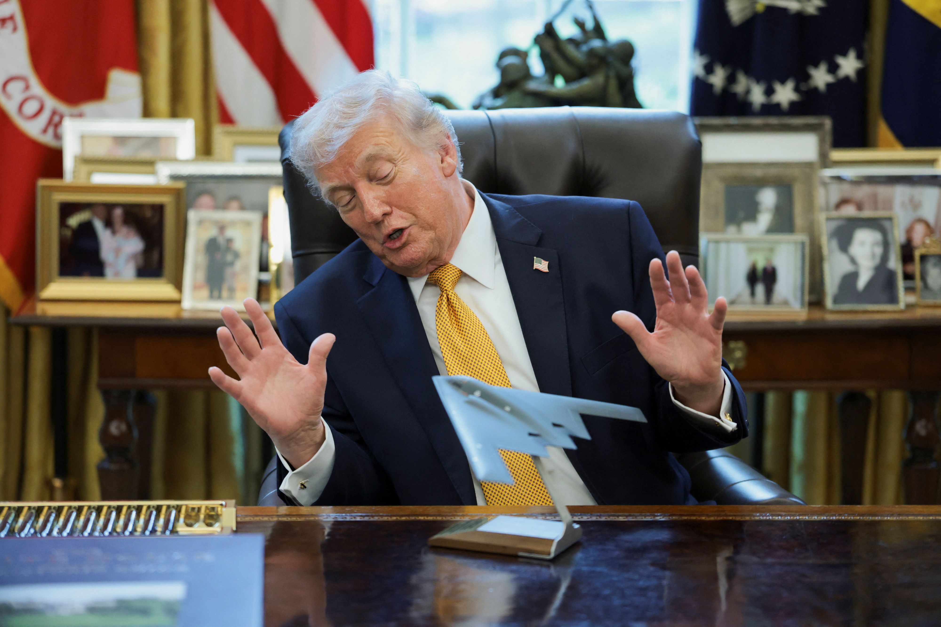 Trump hatte mehr Unterstützung von seinen Verbündeten in der Straße von Hormus verlangt, die haben aber umgehend abgelehnt.