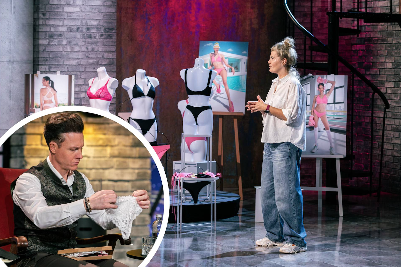 Gründerin Marie Marion Mueller entwickelte den ByeByeToe Slip.