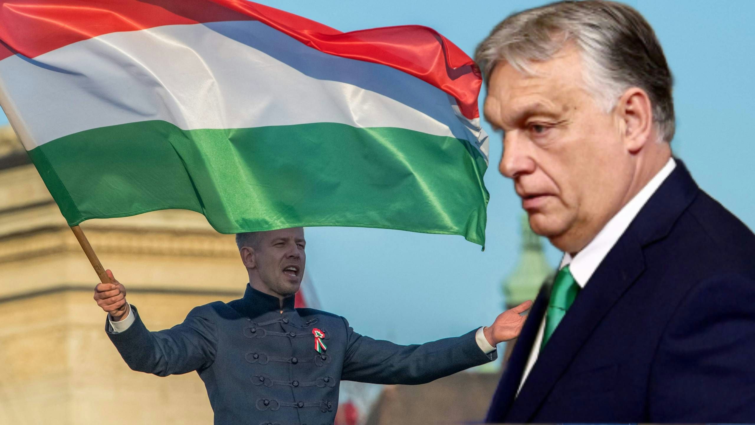 Heute.at - Orbán gegen Magyar:  Hunderttausende auf den Straßen