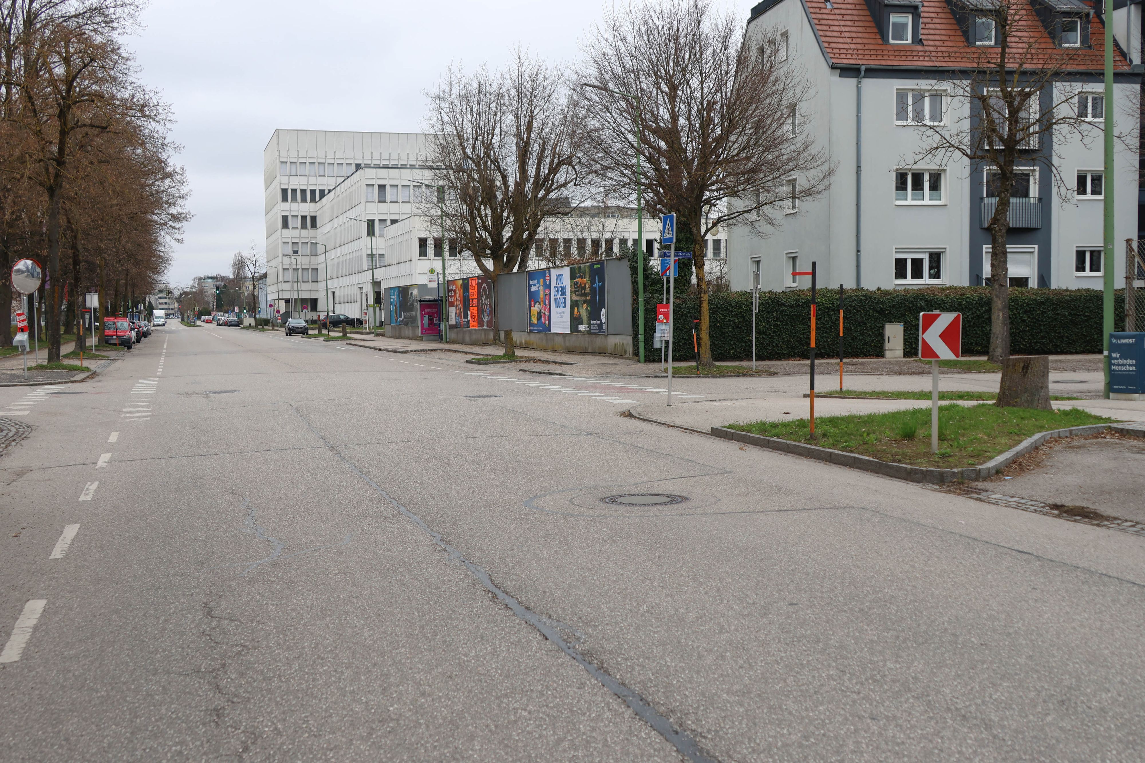 Auf dieser Kreuzung habe sich der Verkehrsunfall ereignet, so der Schwerverletzte.