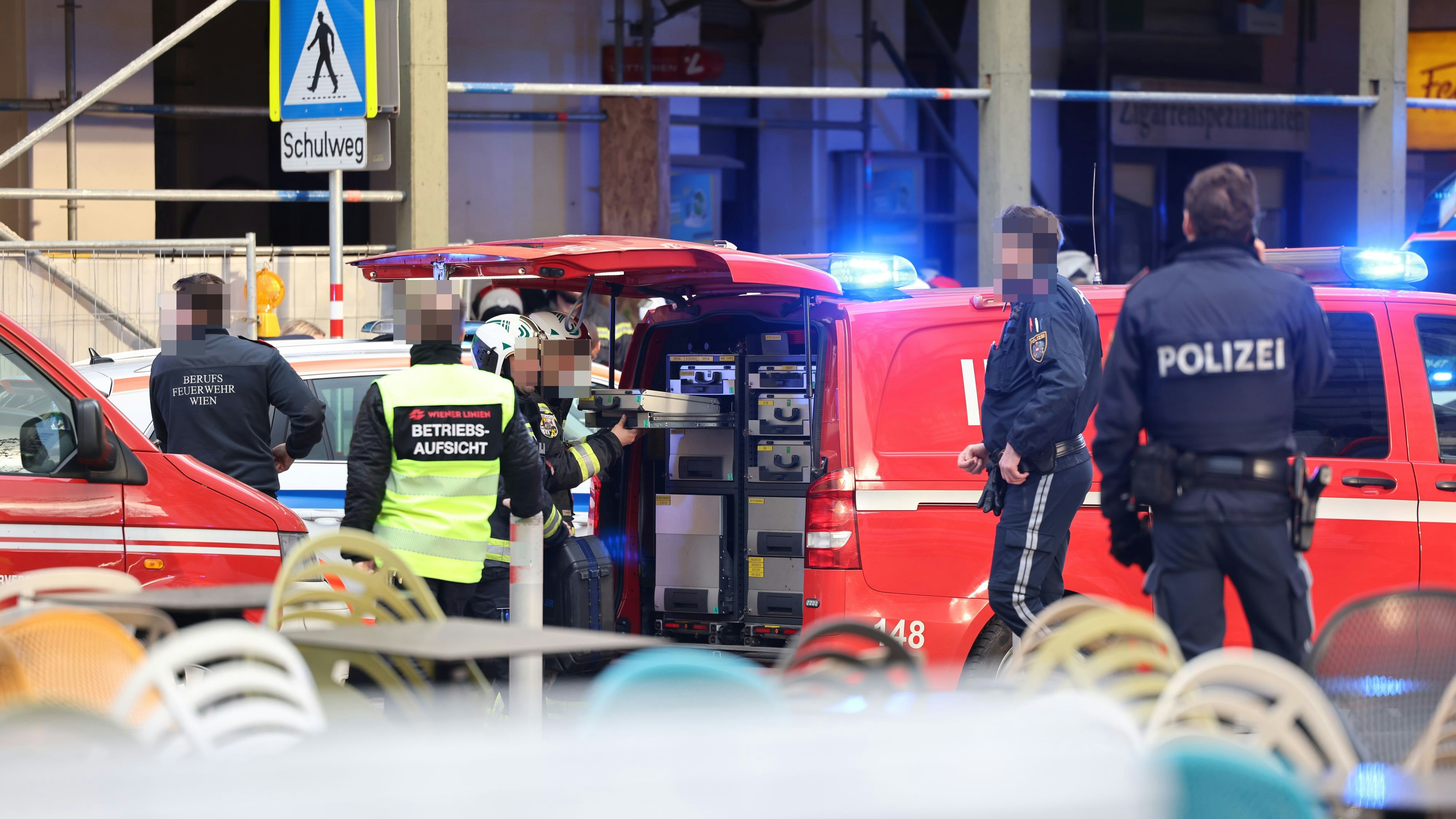 Heute.at - Baustellen-Katastrophe in Wien – Augenzeugen schockiert