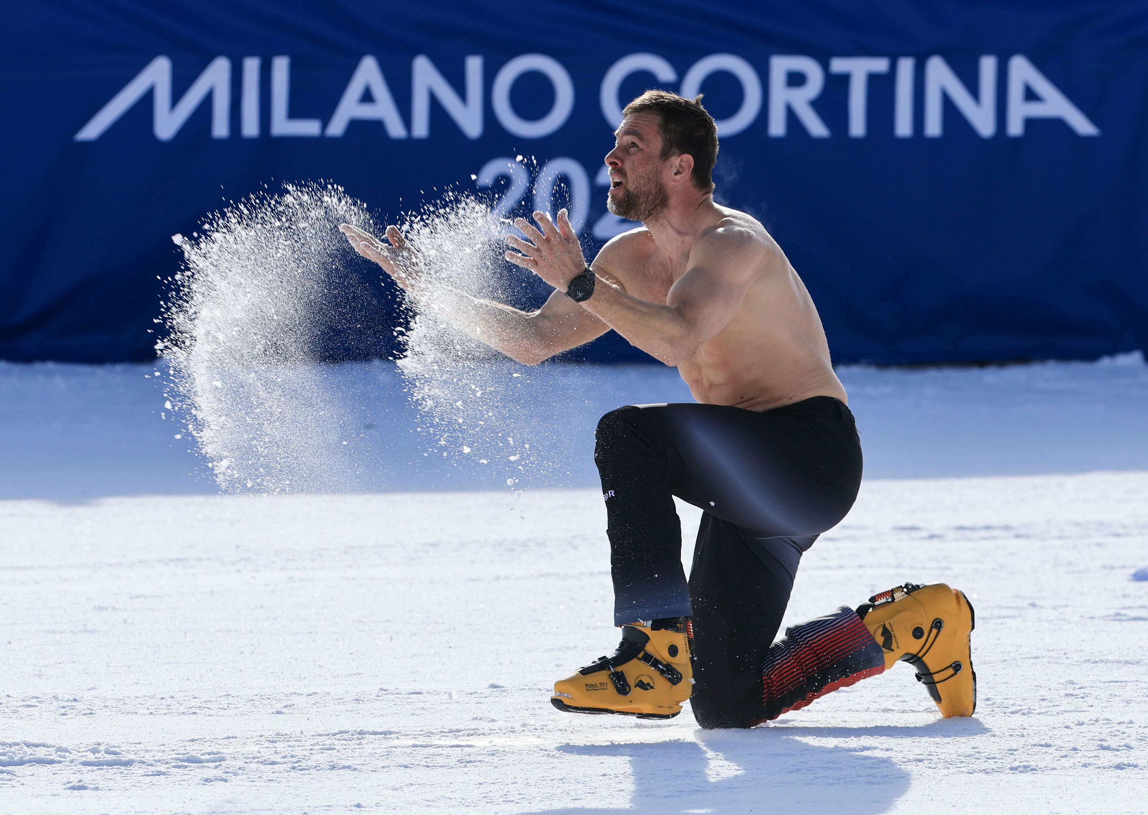 Österreichs Snowboard-Star Benjamin Karl. 