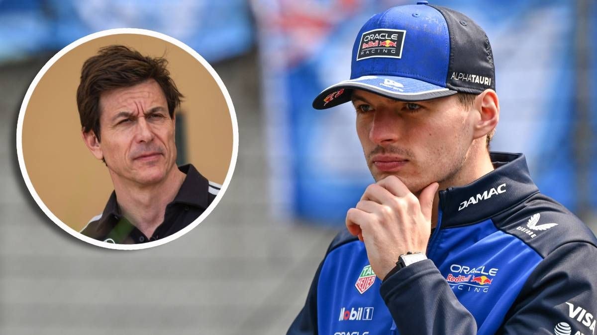 Mercedes-Teamchef Toto Wolff spricht über Max Verstappen. 