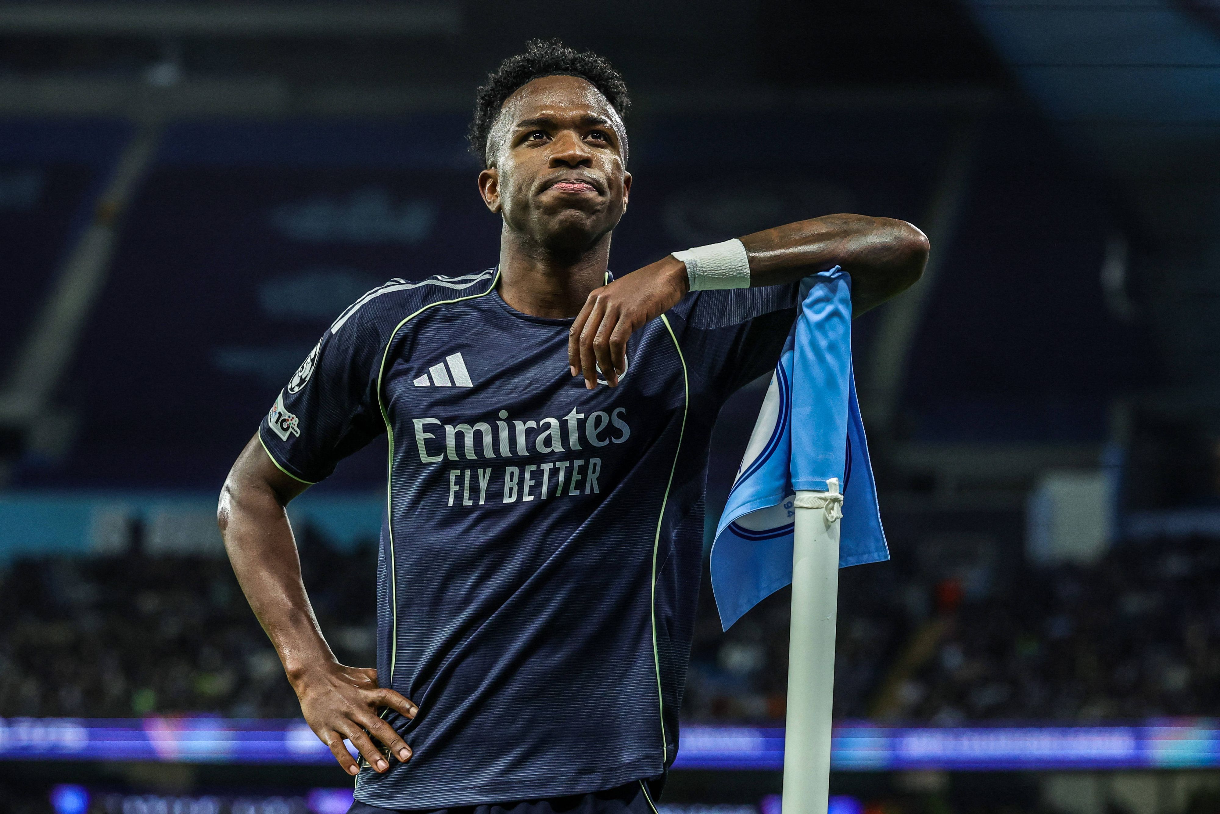 Real-Madrid-Star Vinicius Junior. 