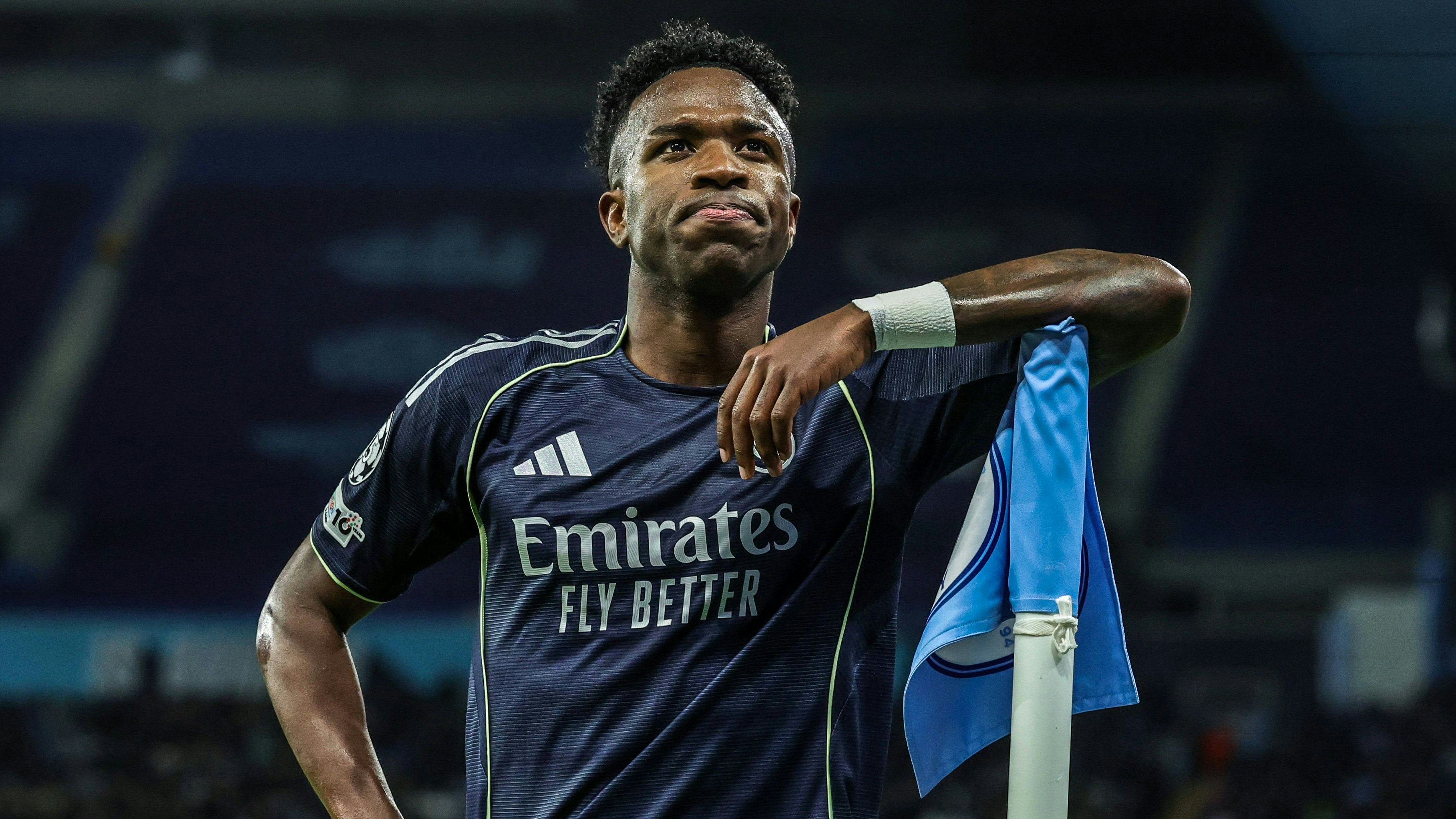 Real-Madrid-Star Vinicius Junior. 