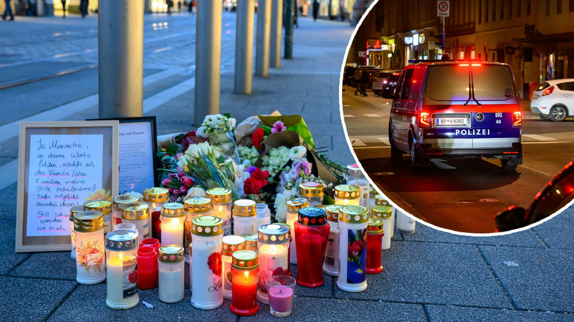 Die brutale Bluttat an der Linzer Landstraße erschüttert die Landeshauptstadt. 