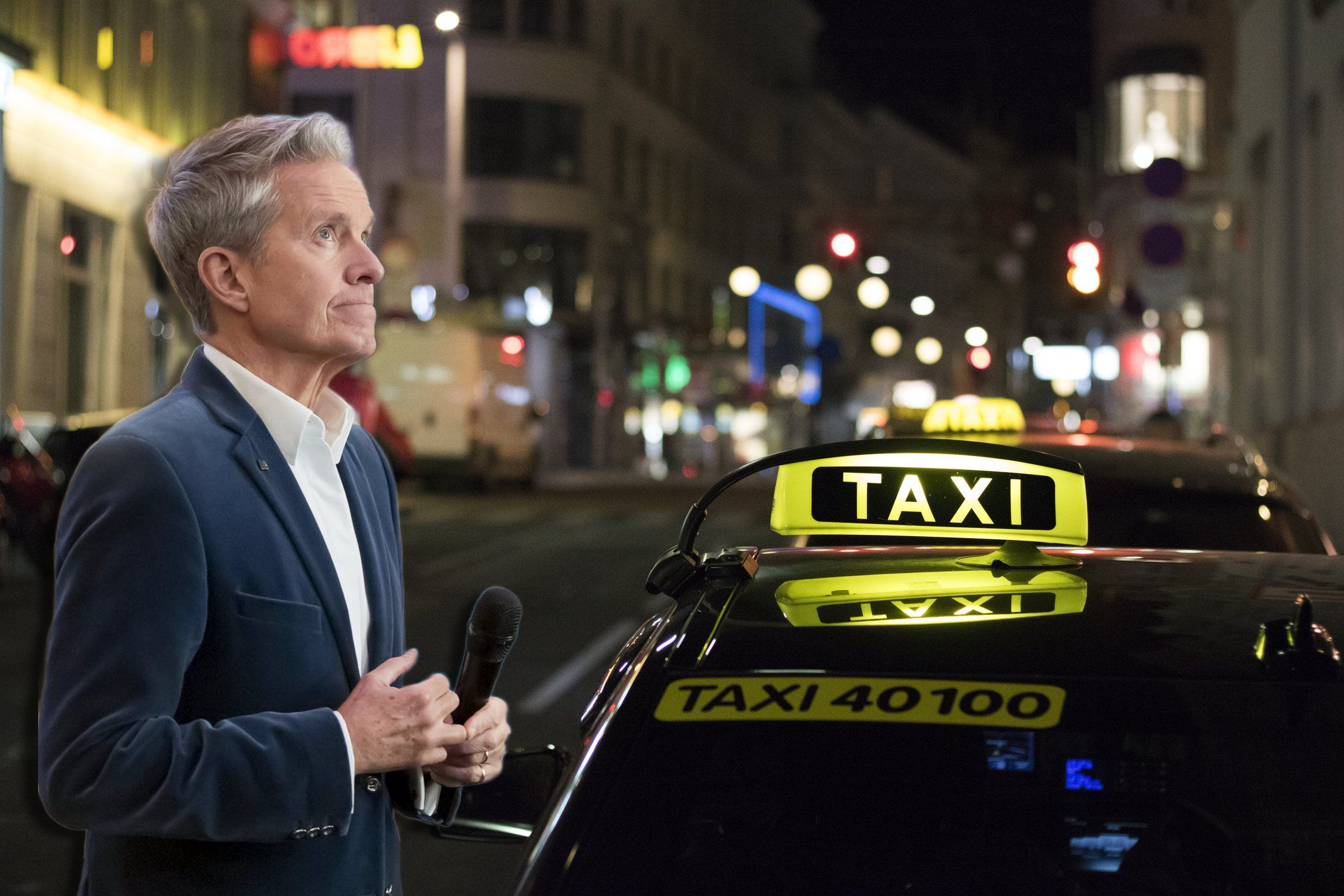 ORF-Moderator Alfons Haider berichtet von einer Taxi-Abfuhr in Wien - laut ihm wollten ihn Fahrer wegen Kartenzahlung und kurzer Strecke nicht mitnehmen.