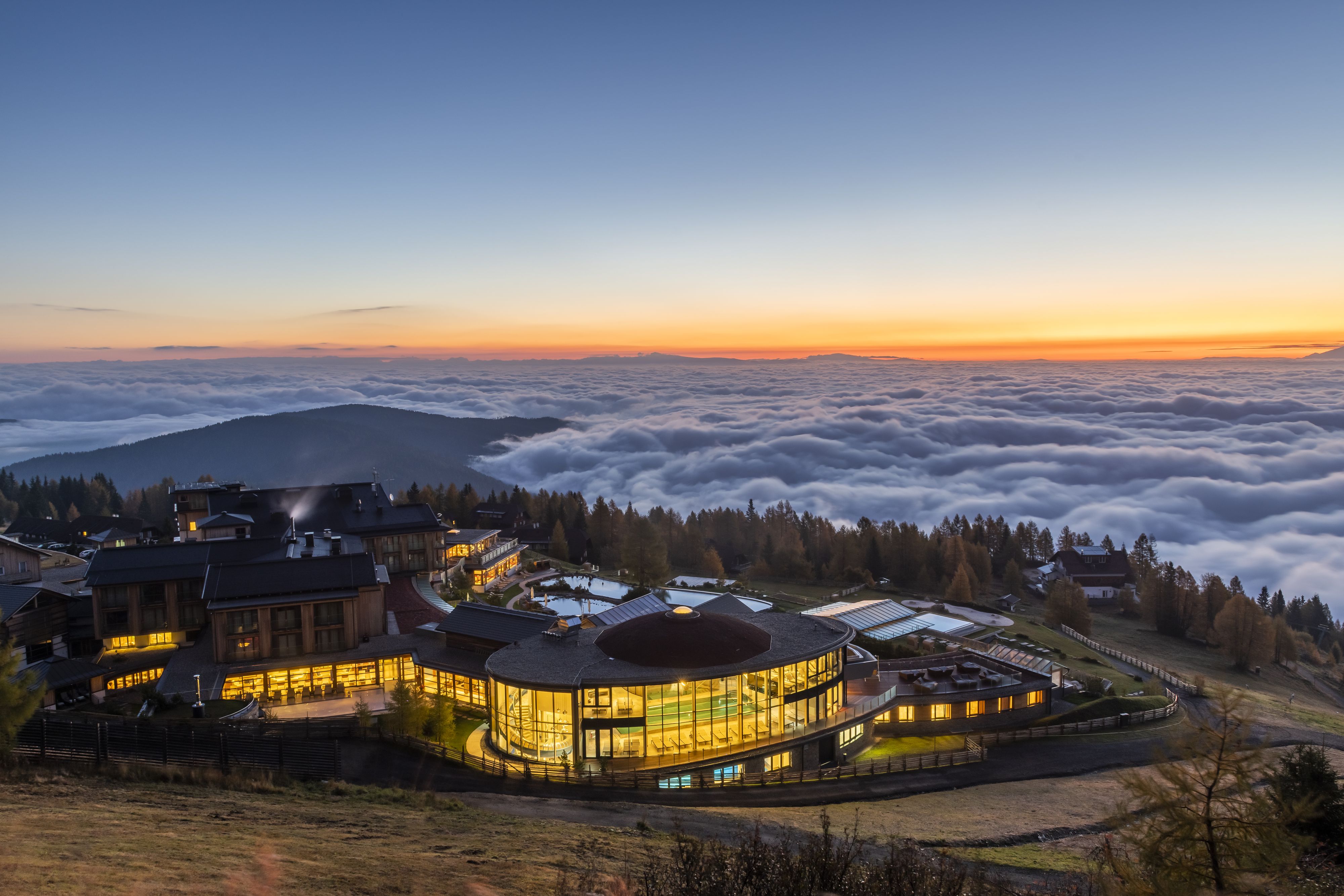 Luxus über den Wolken: Das Feuerberg-Resort auf der Gerlitzen wurde Ziel einer perfiden Phishing-Attacke.