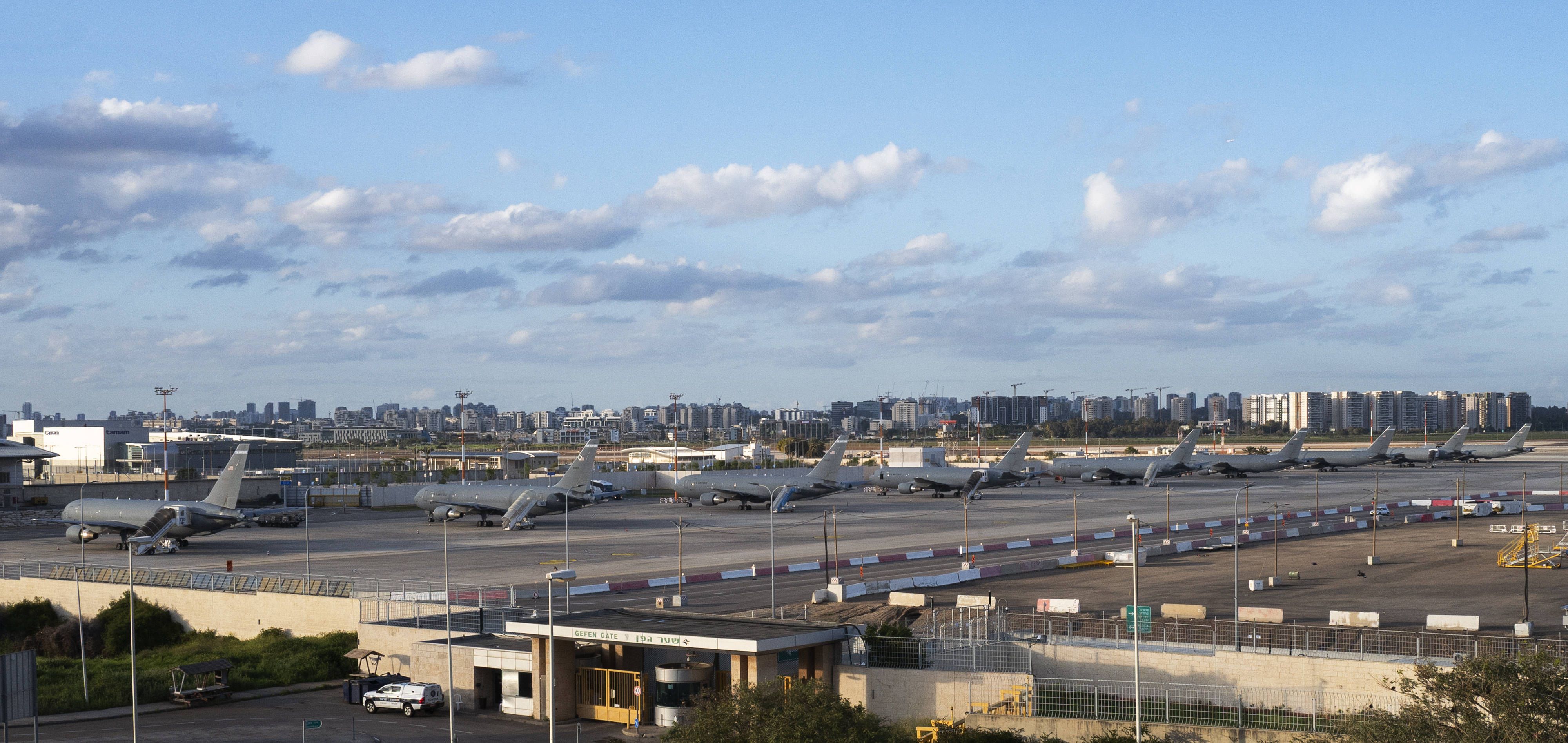 Der israelische Flughafen Ben Gurion wurde durch Trümmerteile beschädigt. (Symbolbild)