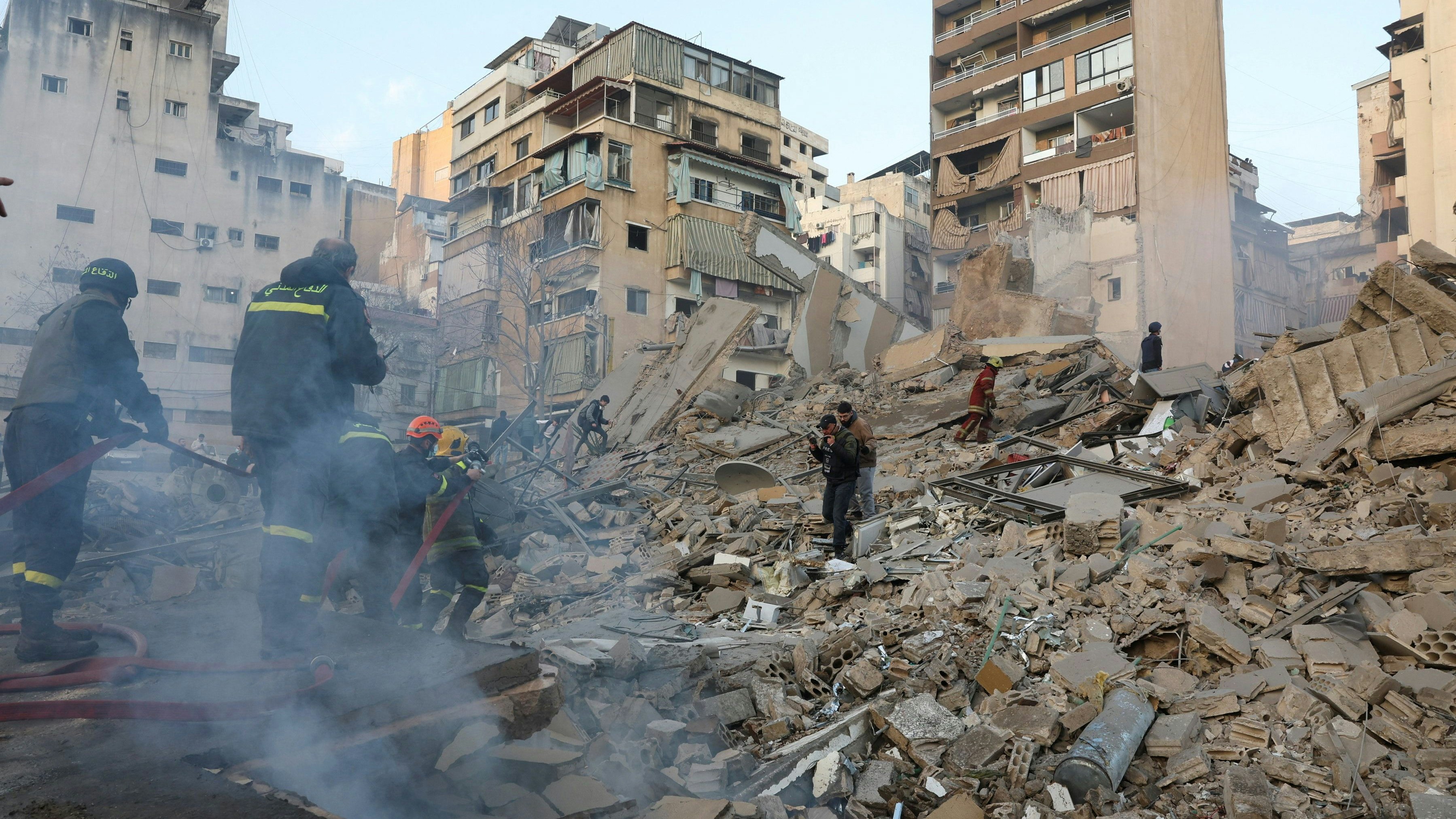 Heute.at - Israelische Angriffswelle auf Beirut – 6 Tote