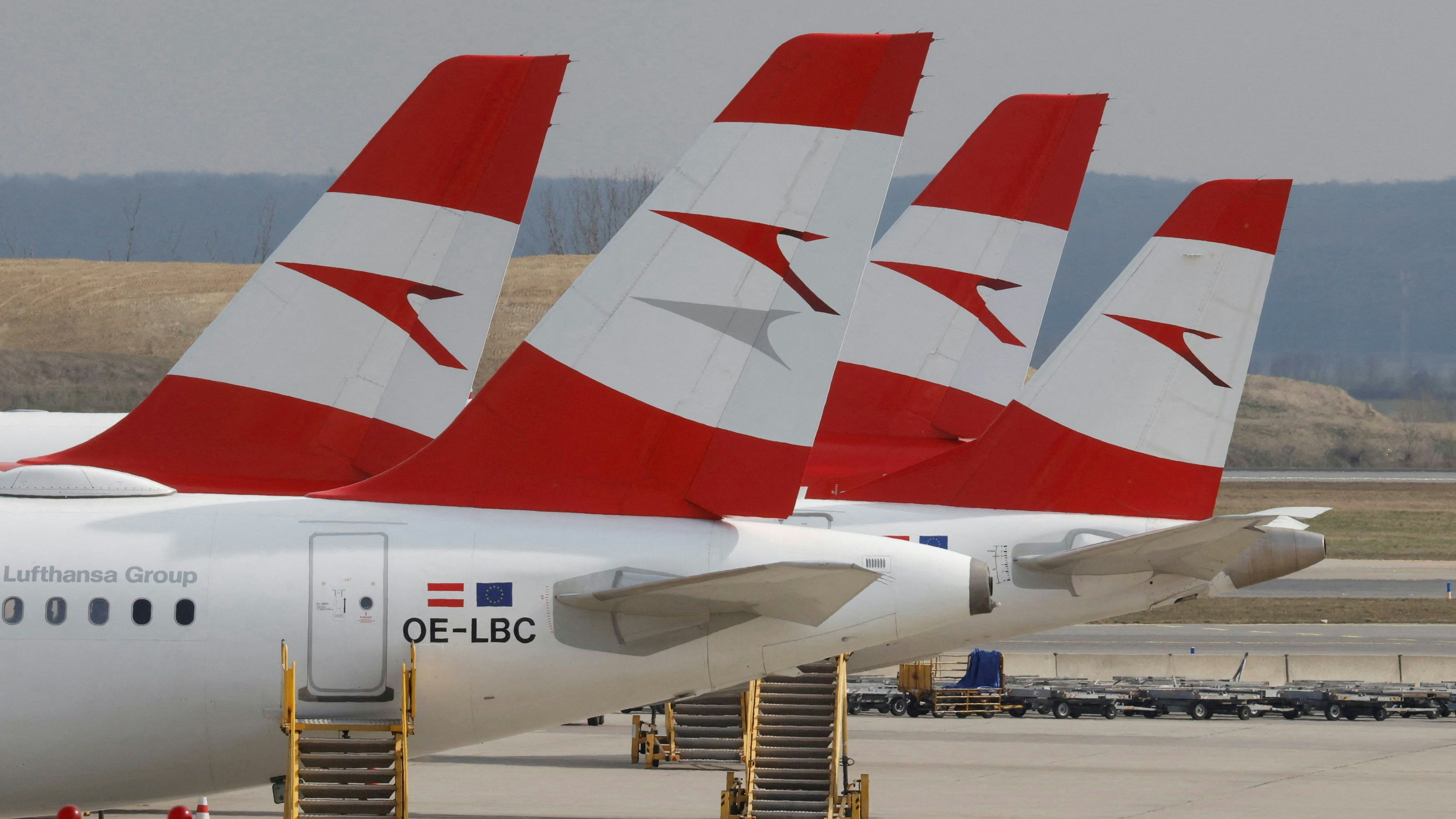 Auch die Flüge der Austrian Airlines wurden empfindlich teurer