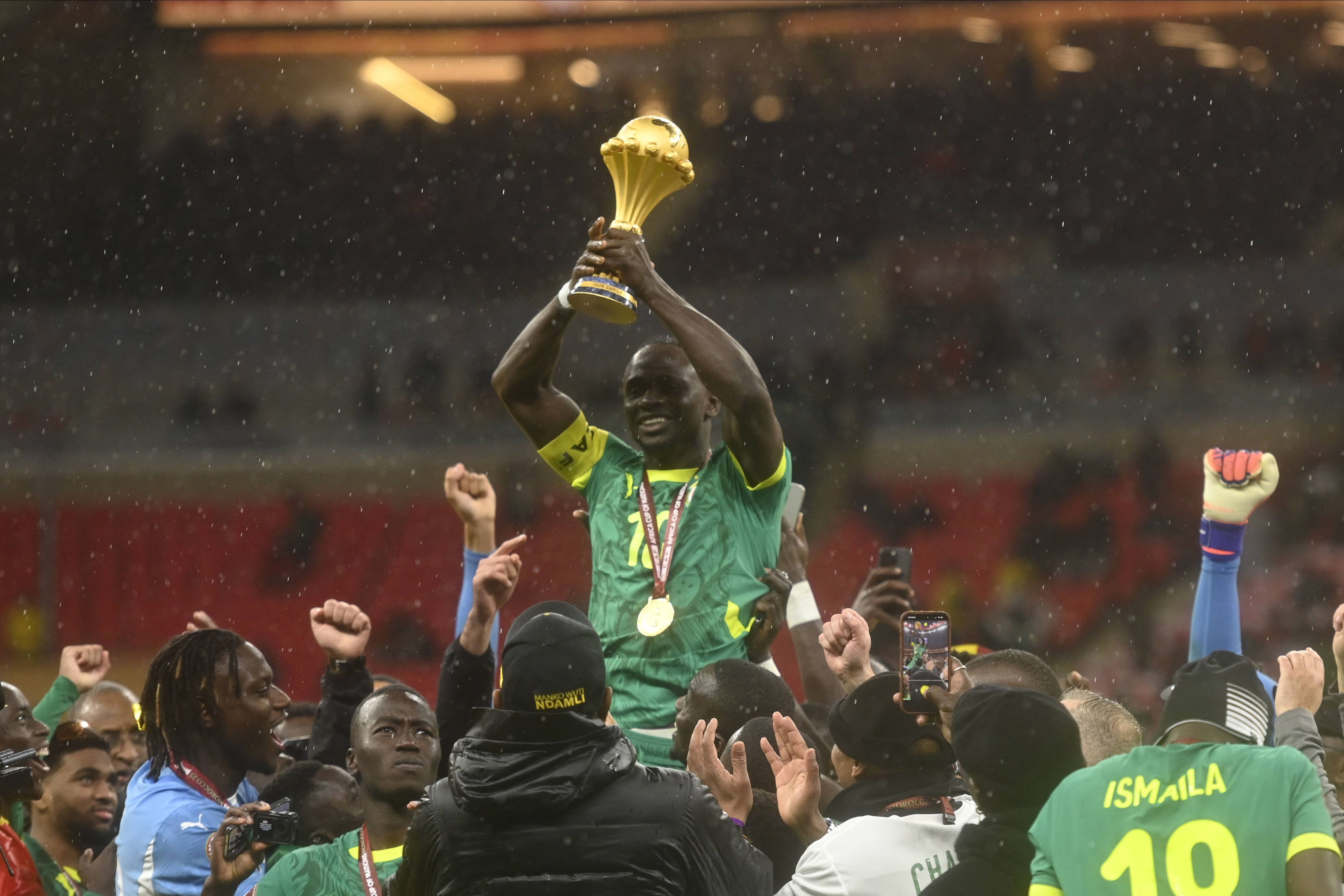 Senegal kämpft um den Afrika-Cup-Titel.