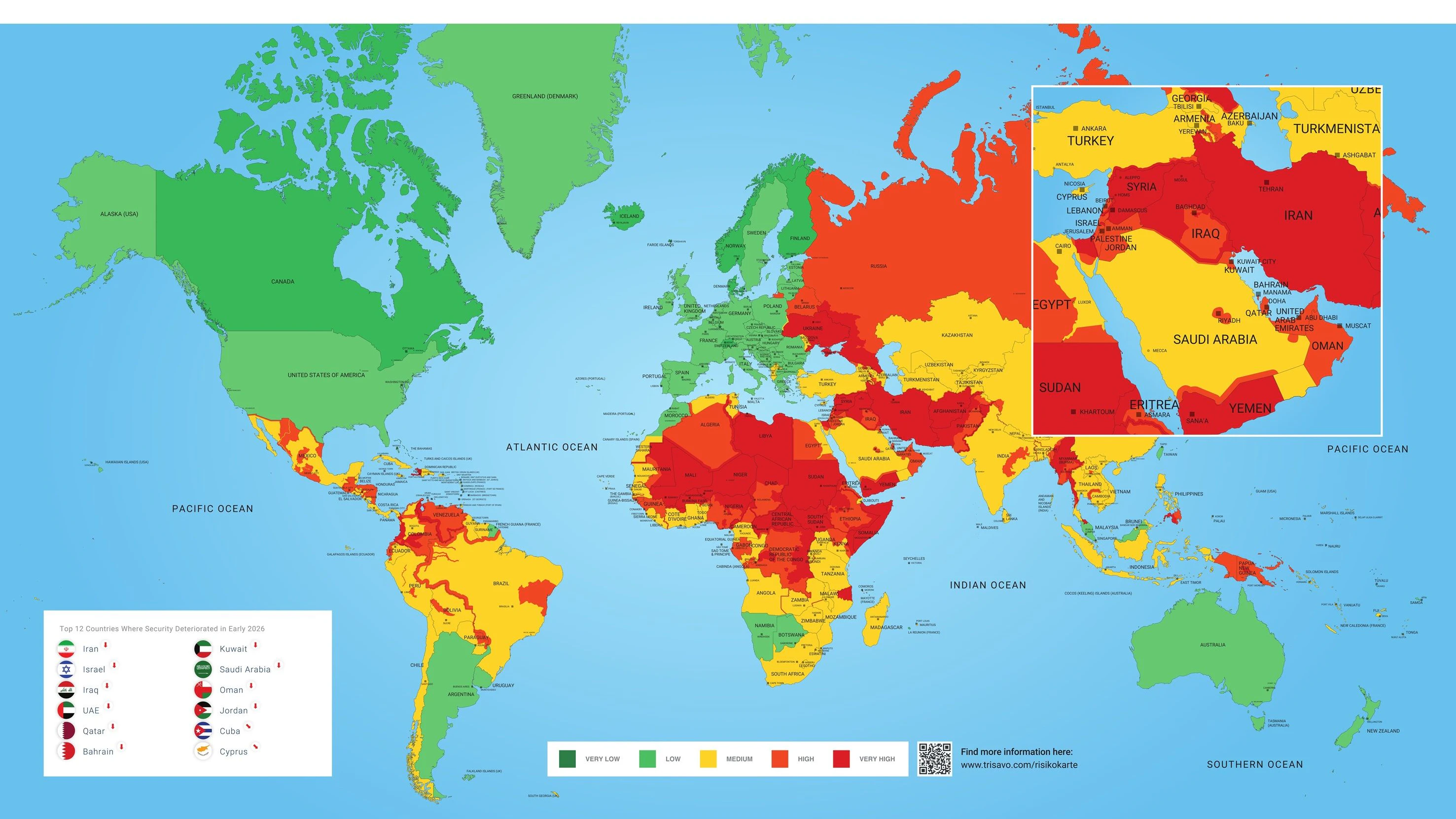 Die Risk Map bekam im März außernatürlich ein Update.