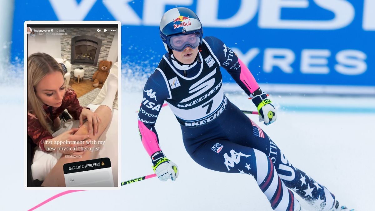 Lindsey Vonn kümmert sich um ihre Schwester.
